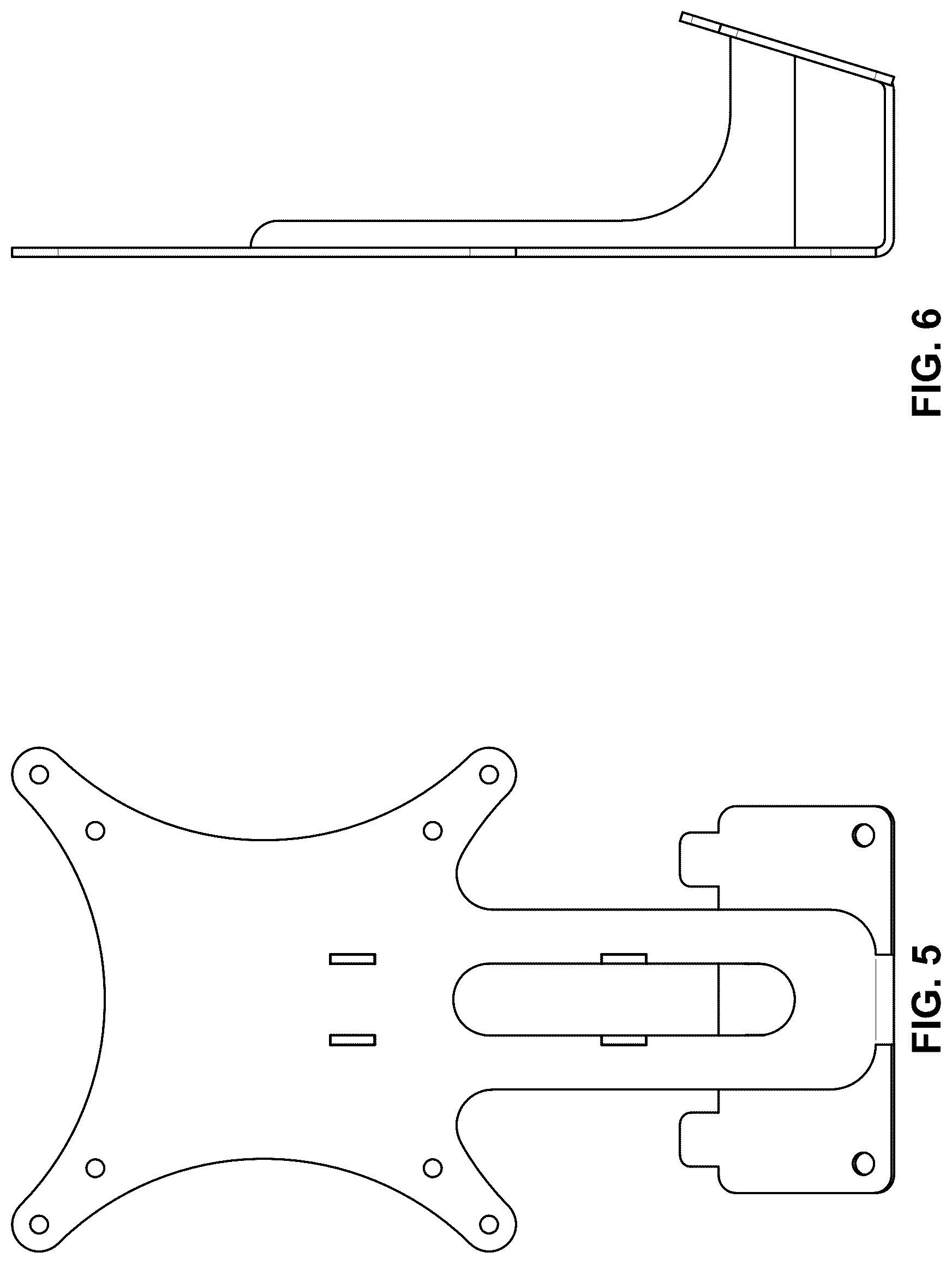 Patent USD1076645 Figure 3 – Display mount