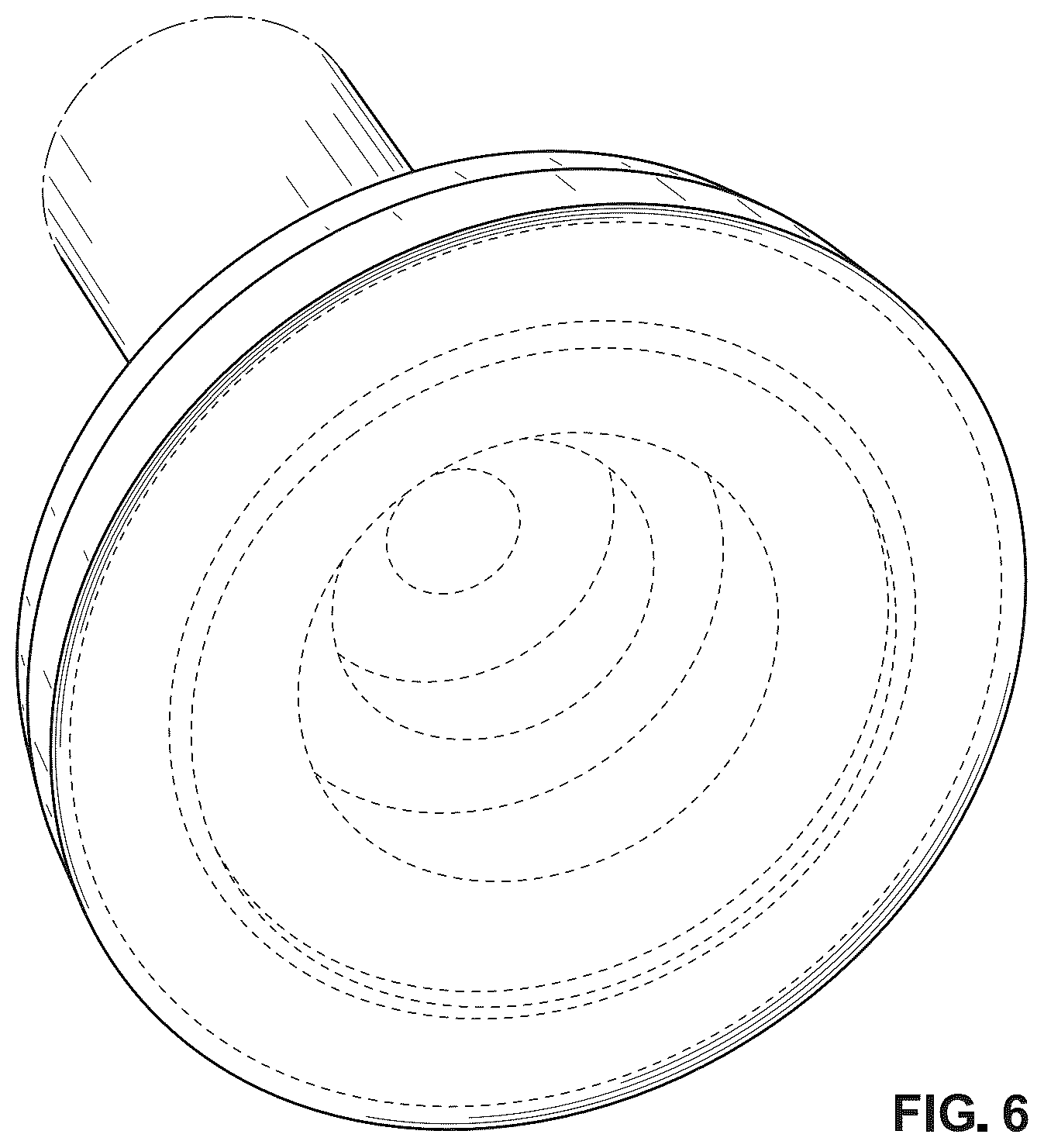 Patent USD1076646 Figure 4 – Wall mount assembly