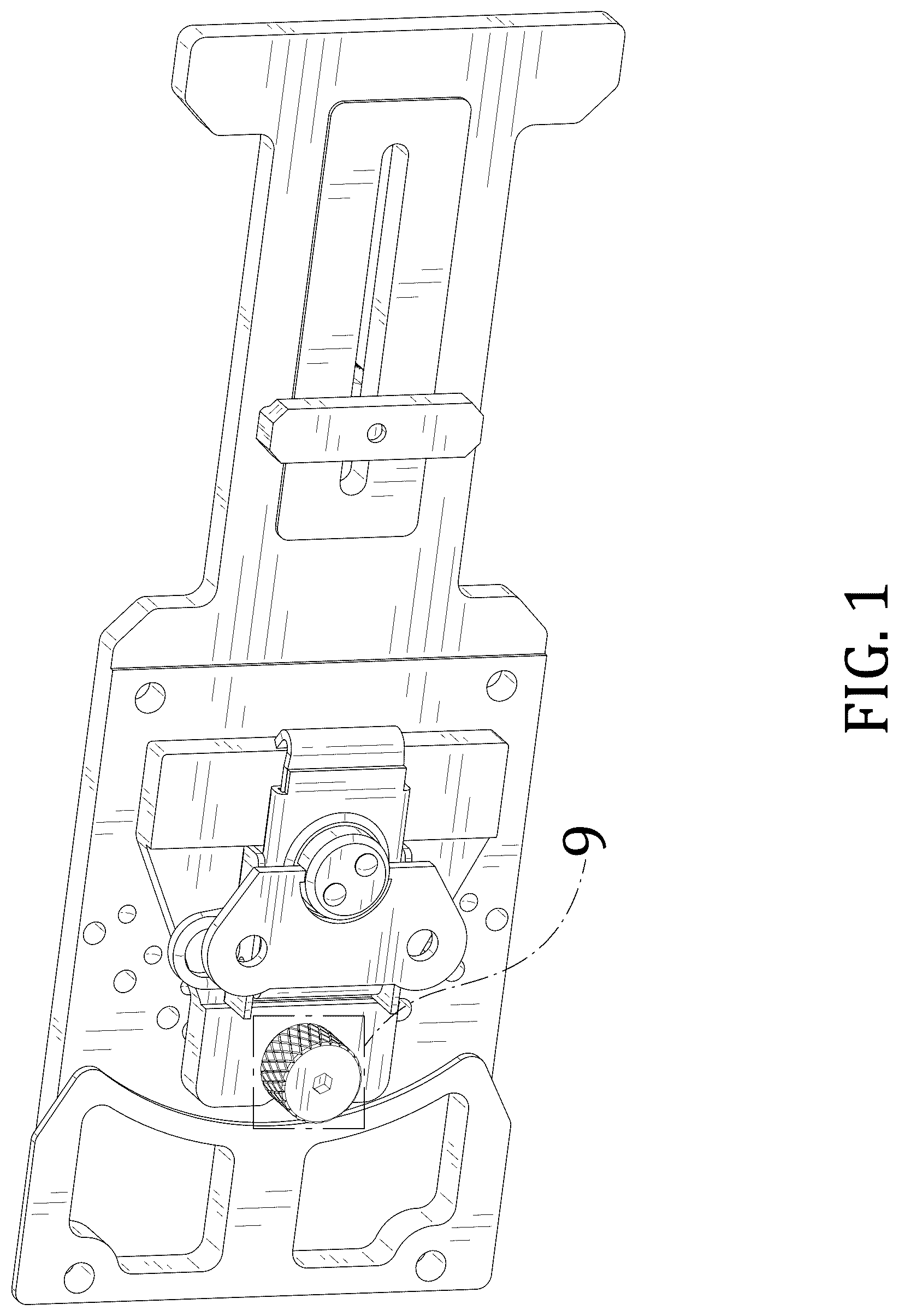 Patent USD1076647 Figure 1 – Positioner