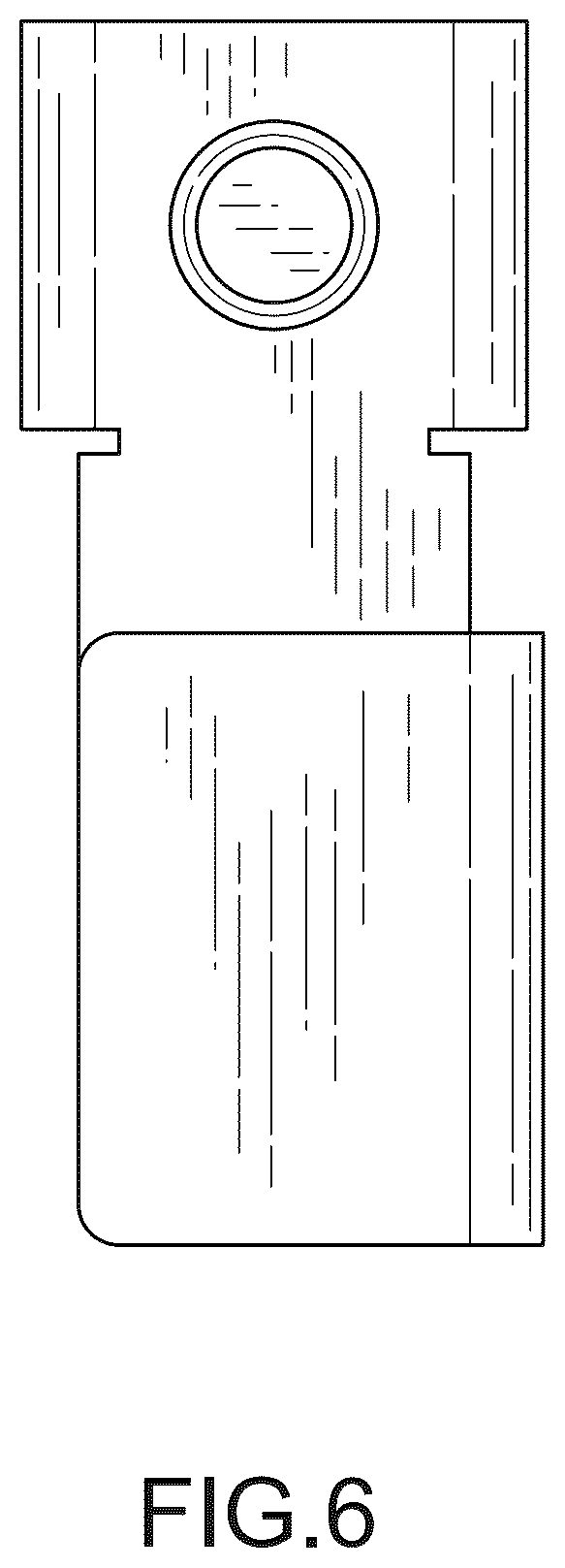 Patent USD1076648 Figure 6 – Strap hanger
