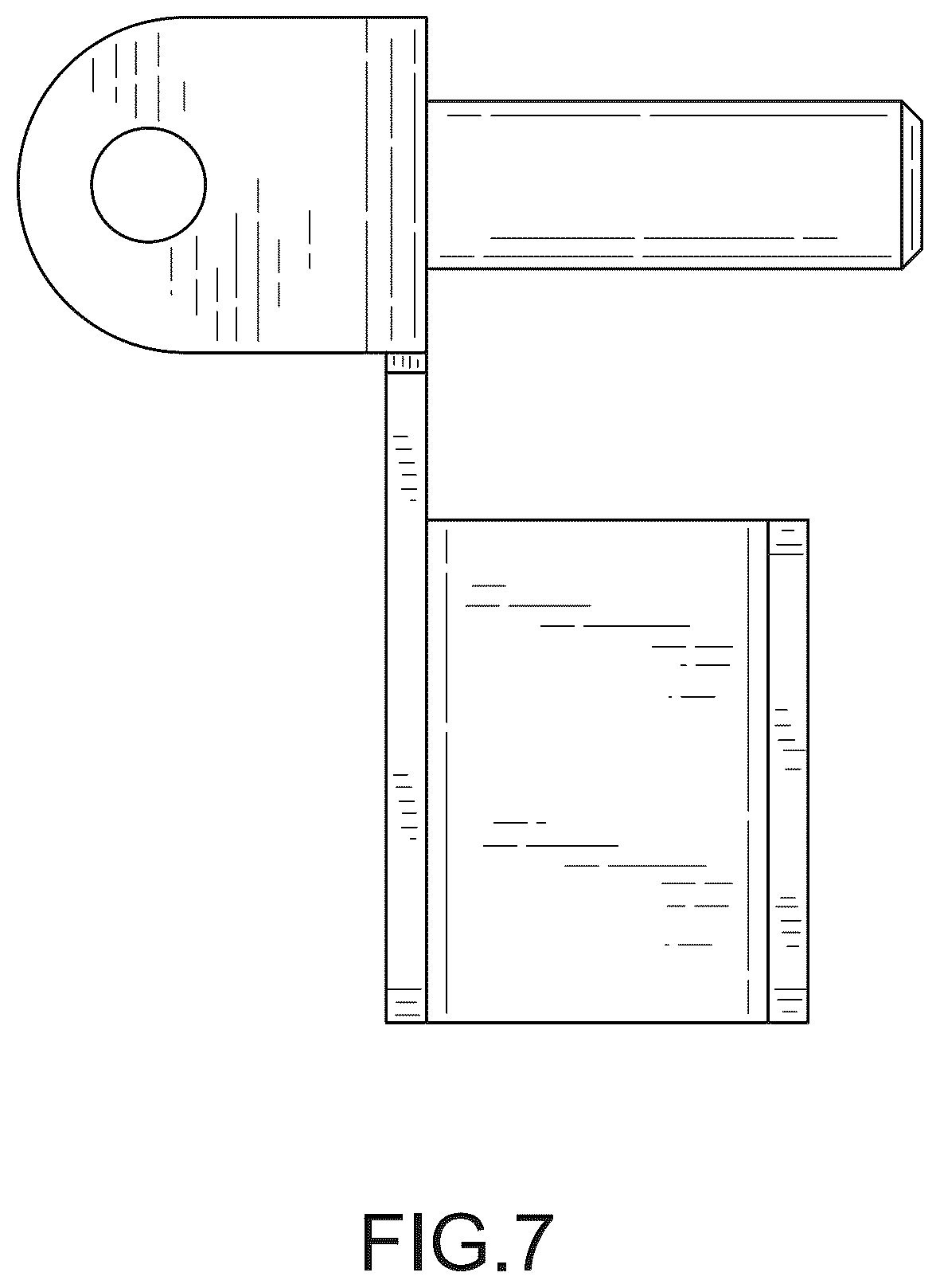 Patent USD1076648 Figure 7 – Strap hanger