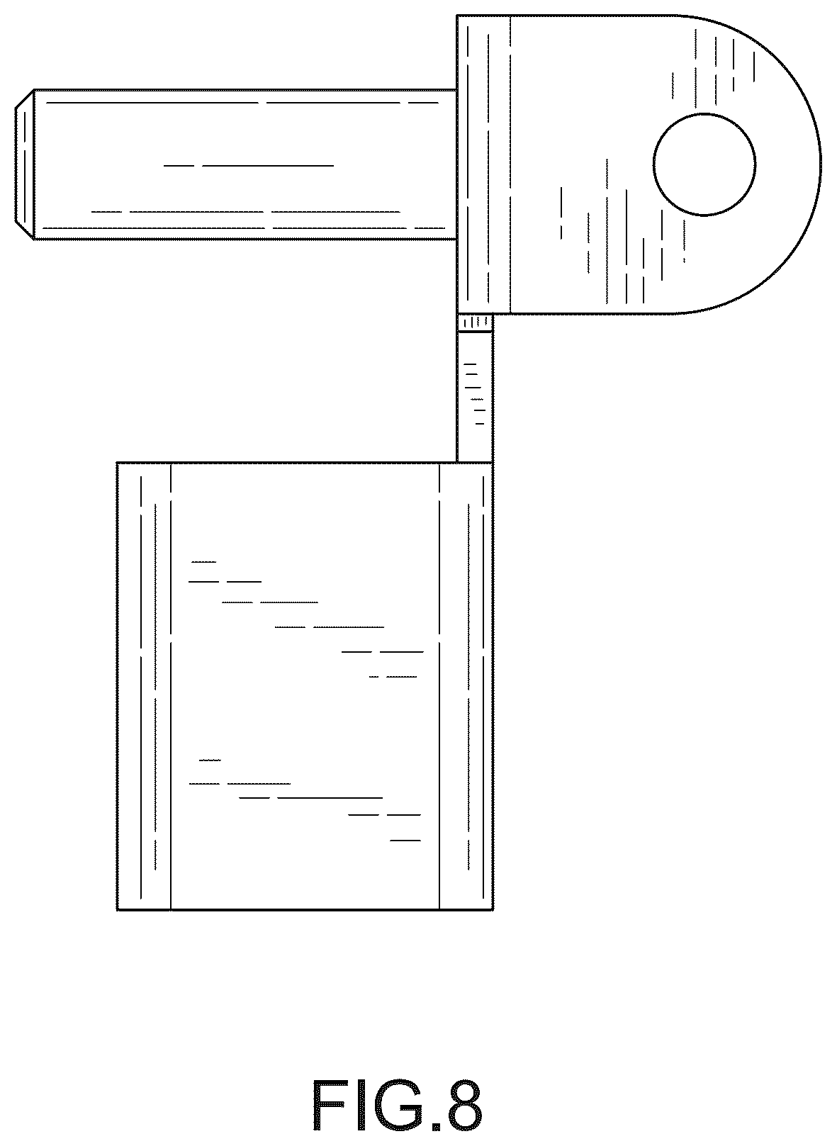 Patent USD1076648 Figure 8 – Strap hanger