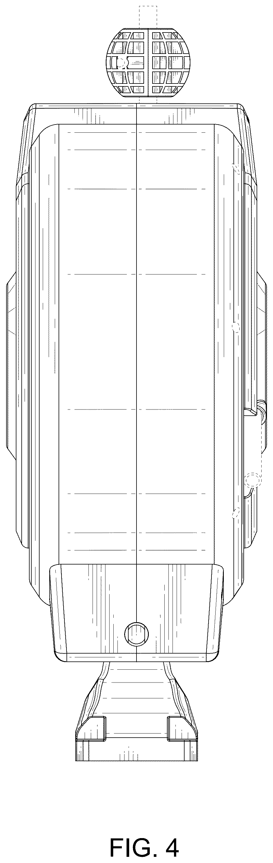 Patent USD1076649 Figure 4 – Hose reel