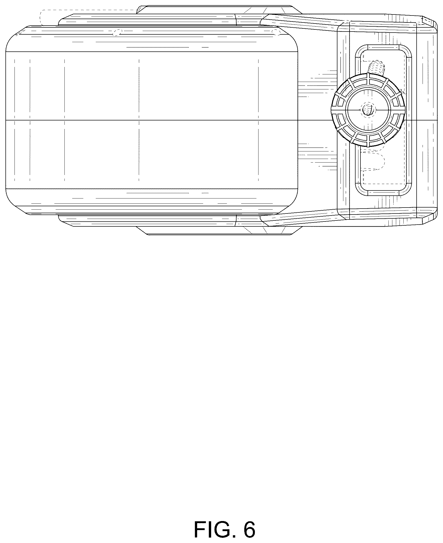 Patent USD1076649 Figure 6 – Hose reel