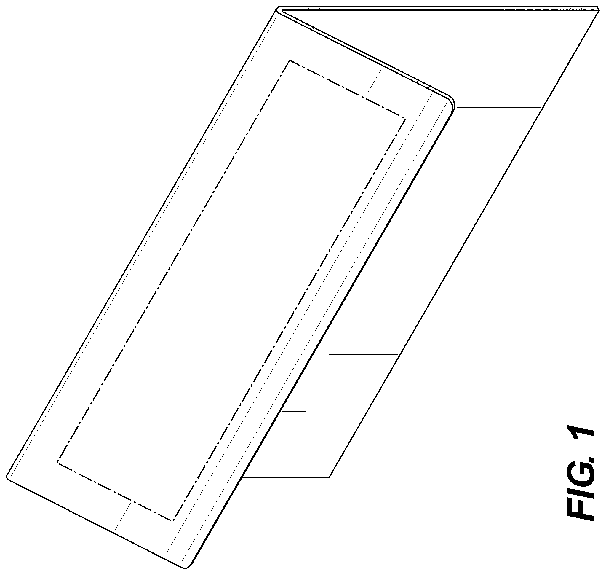 Patent USD1076650 Figure 1 – Wall cleat