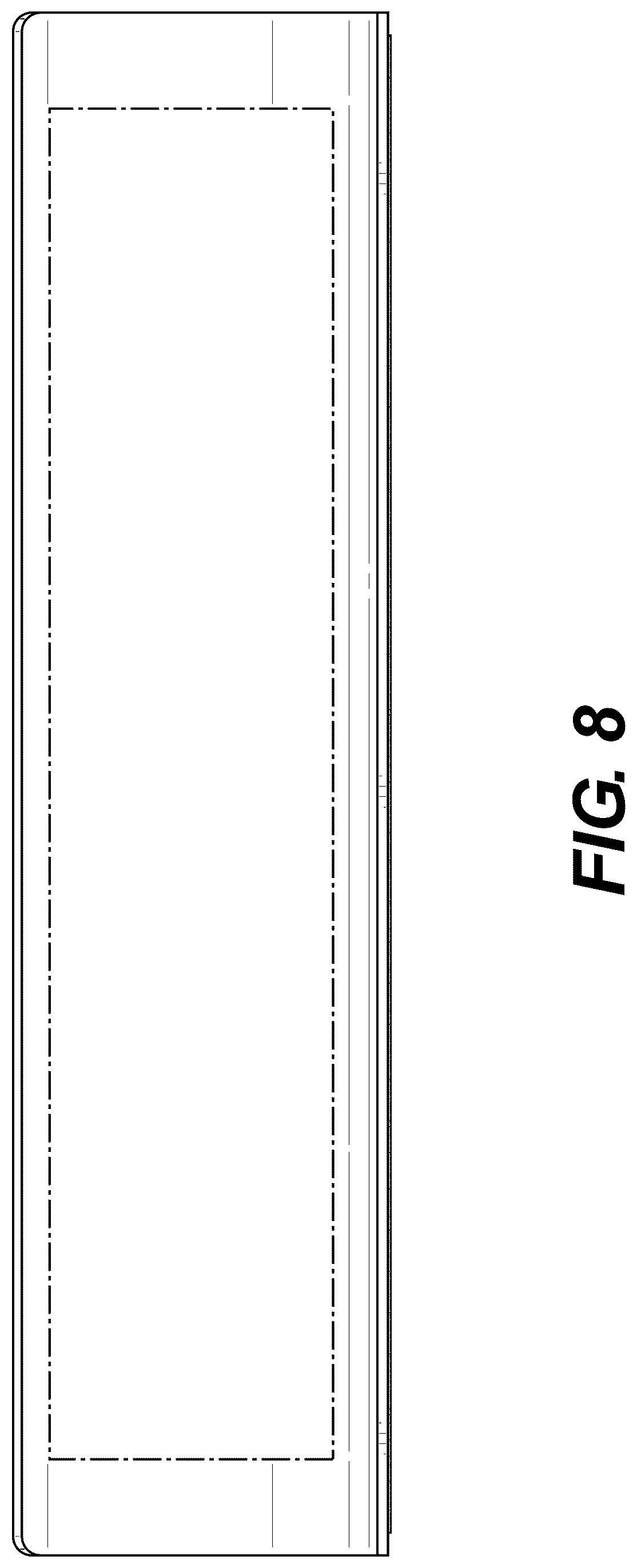 Patent USD1076650 Figure 8 – Wall cleat