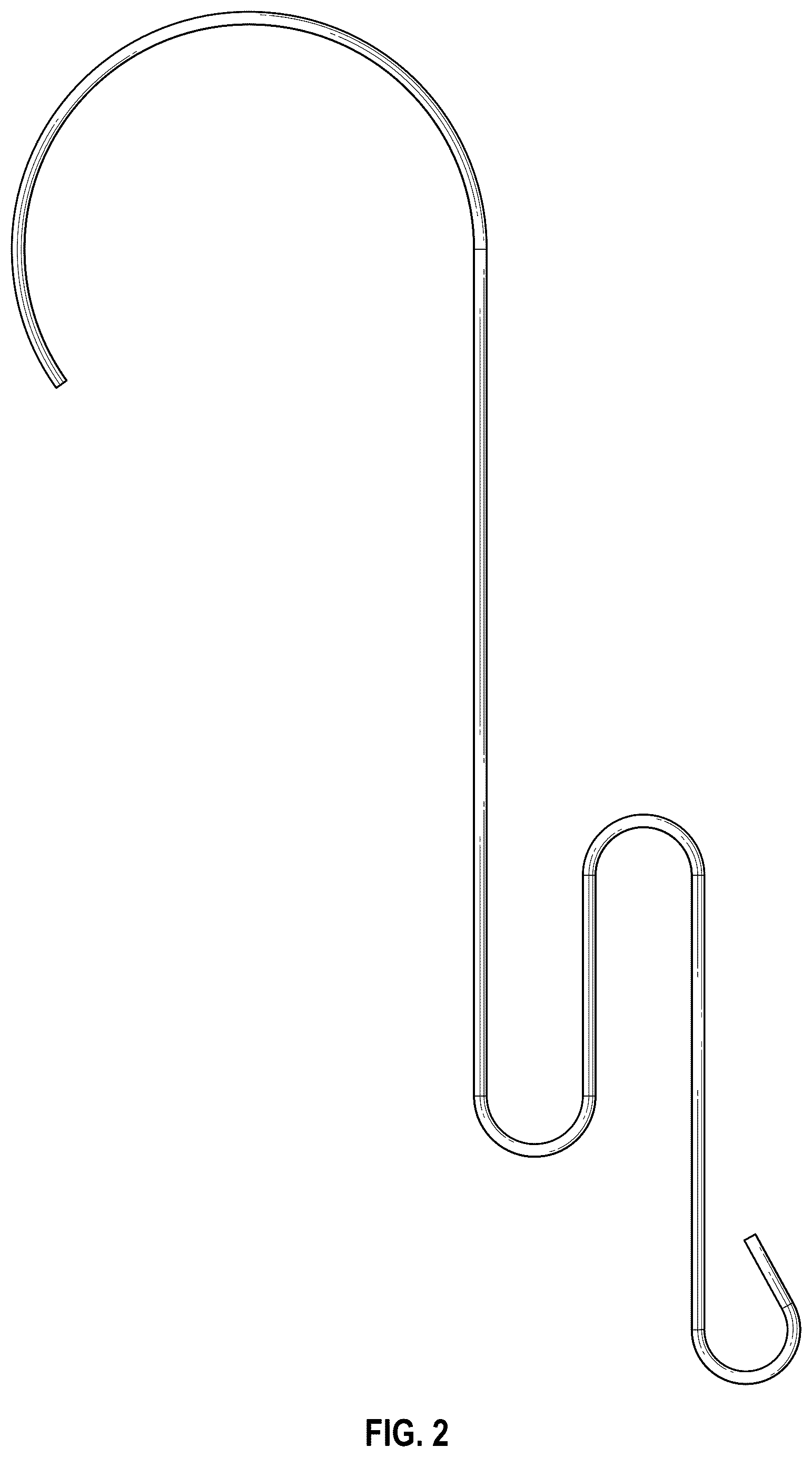 Patent USD1076651 Figure 2 – Ornament hook