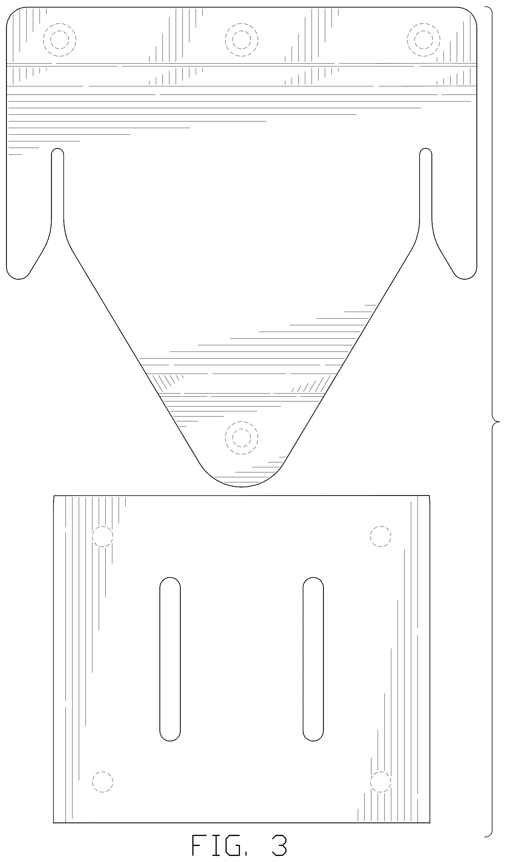 Patent USD1076652 Figure 3 – Hanger assembly