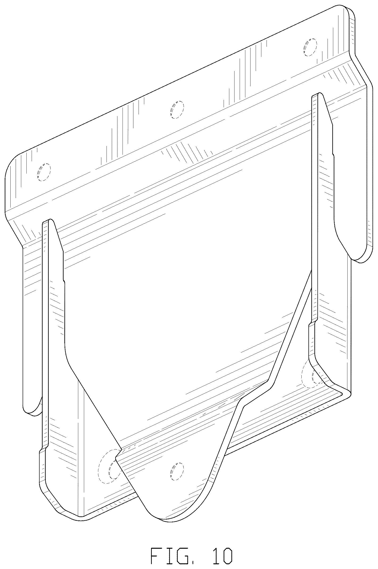 Patent USD1076652 Figure 10 – Hanger assembly
