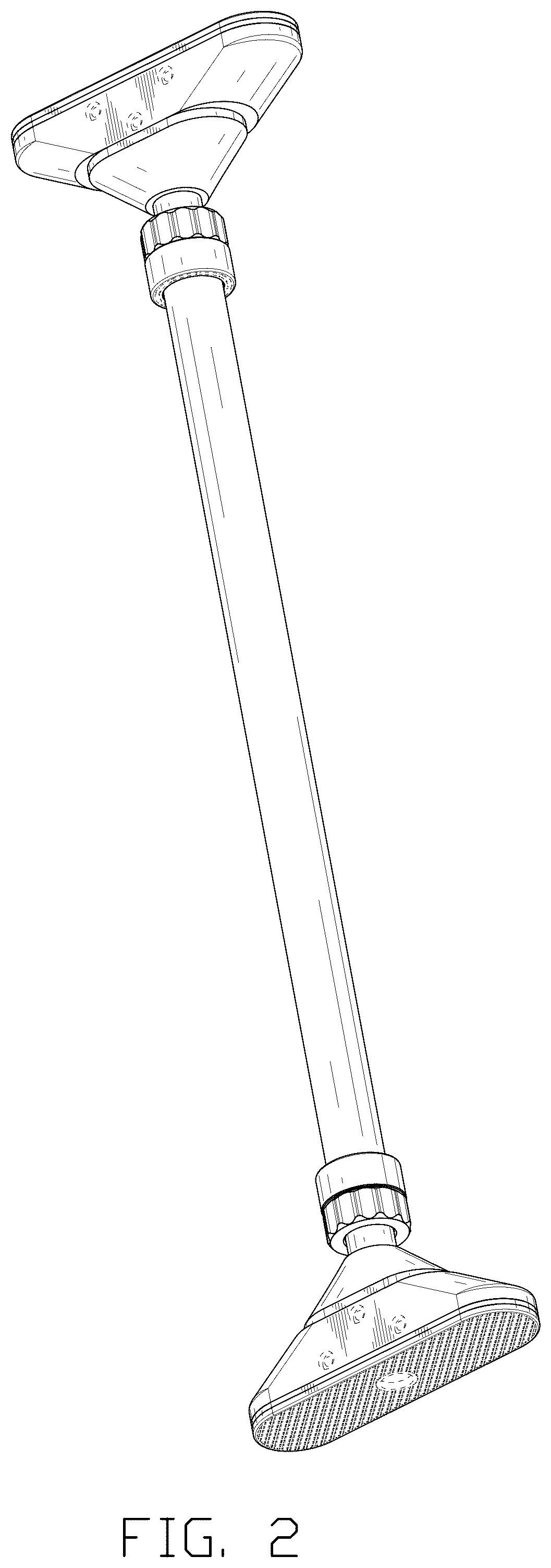 Patent USD1076653 Figure 2 – Bar for door