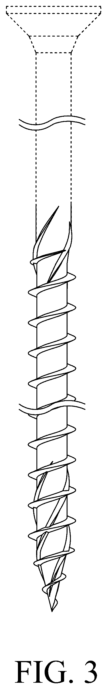 Patent USD1076656 Figure 3 – Screw