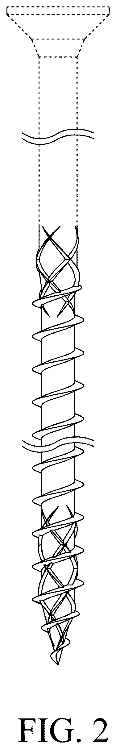 Patent USD1076657 Figure 2 – Screw