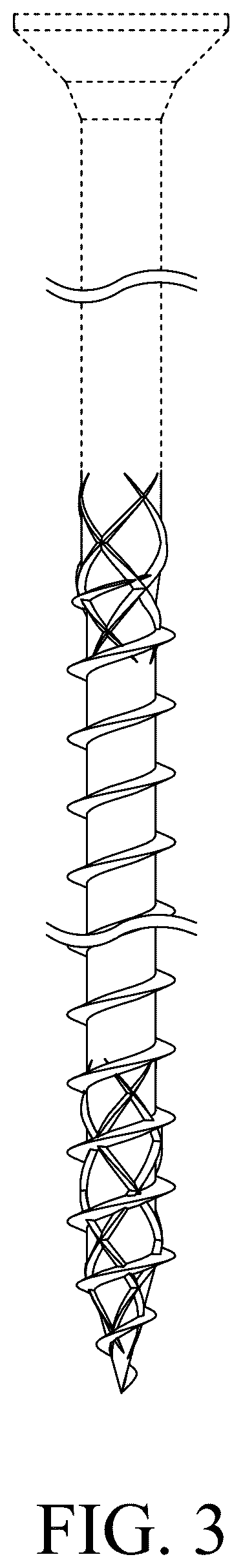 Patent USD1076657 Figure 3 – Screw