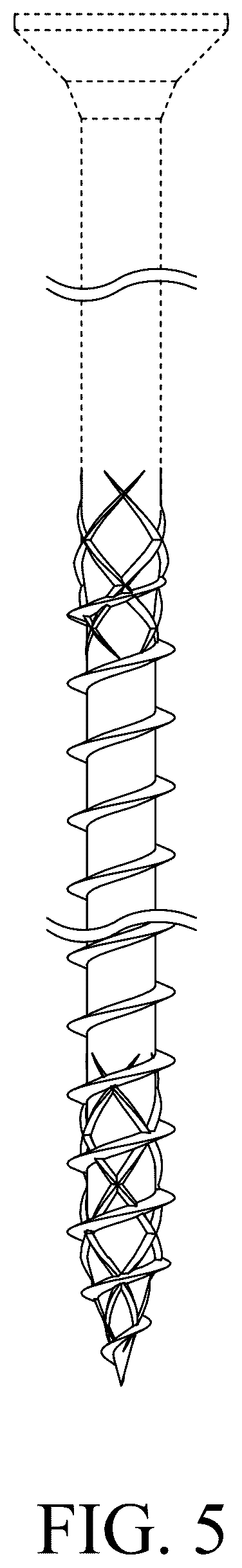Patent USD1076657 Figure 5 – Screw