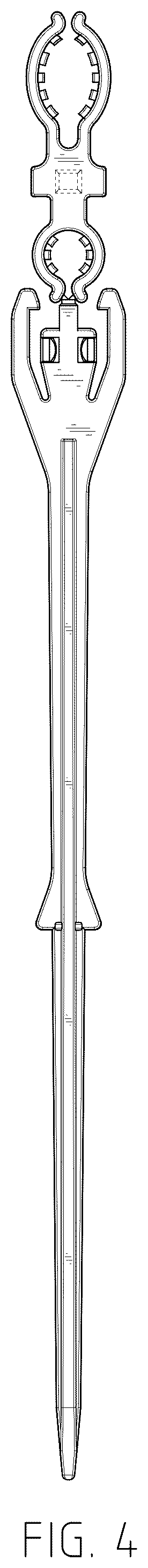 Patent USD1076659 Figure 4 – Light clip