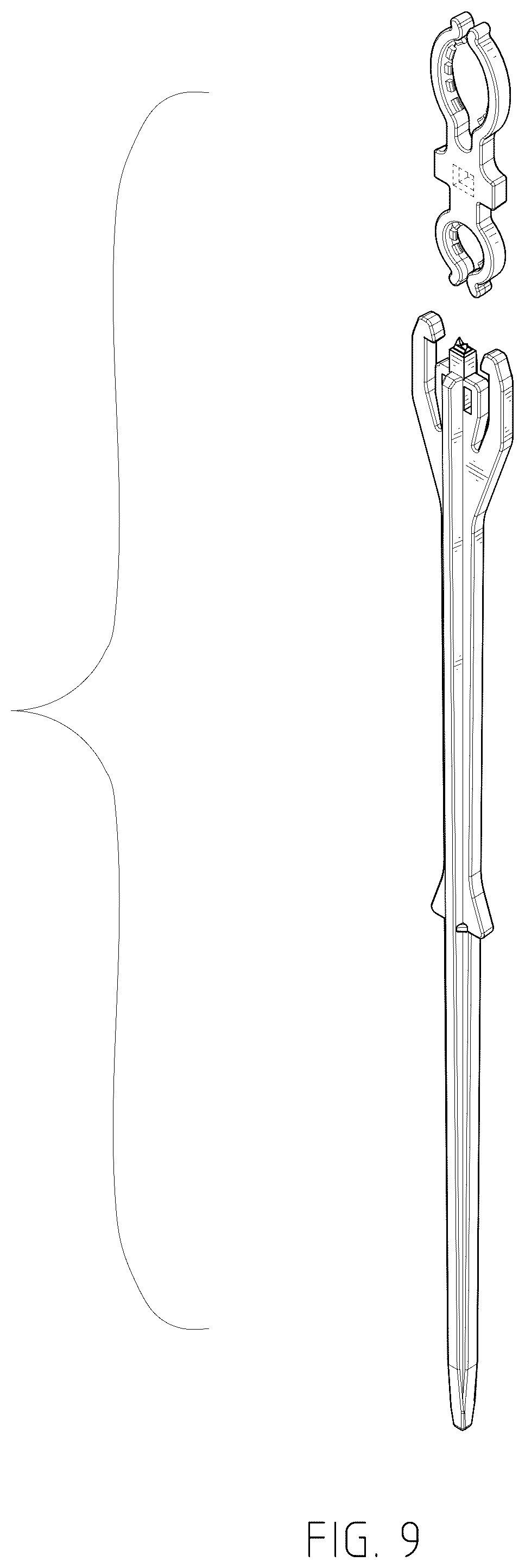 Patent USD1076659 Figure 9 – Light clip