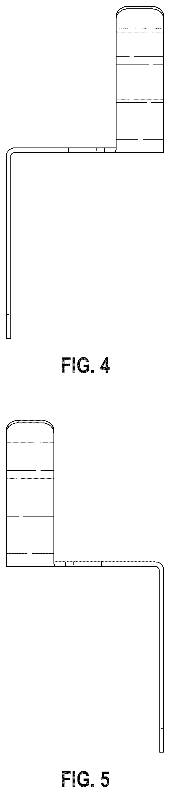 Patent USD1076660 Figure 3 – Bracket