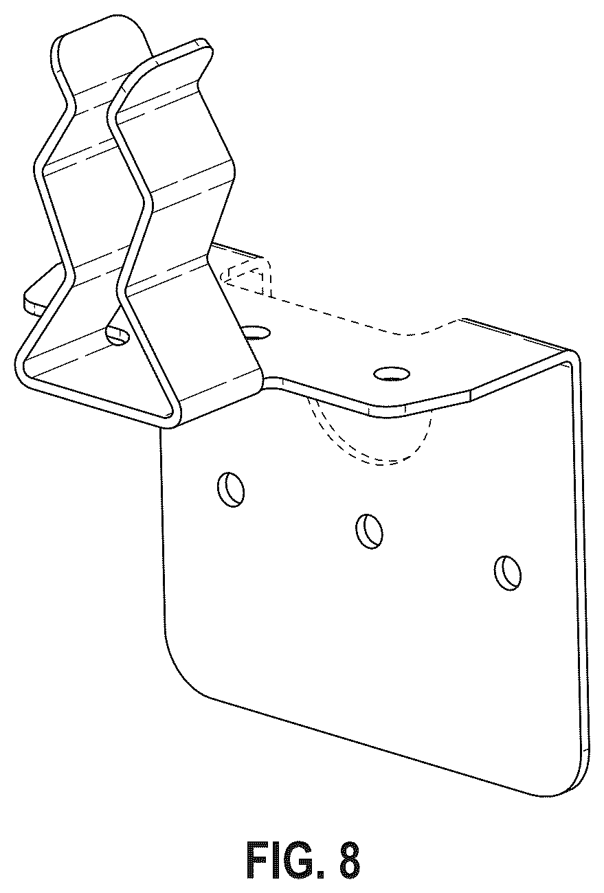 Patent USD1076660 Figure 5 – Bracket