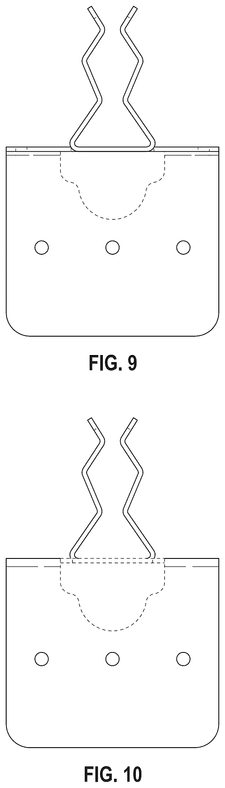 Patent USD1076660 Figure 6 – Bracket