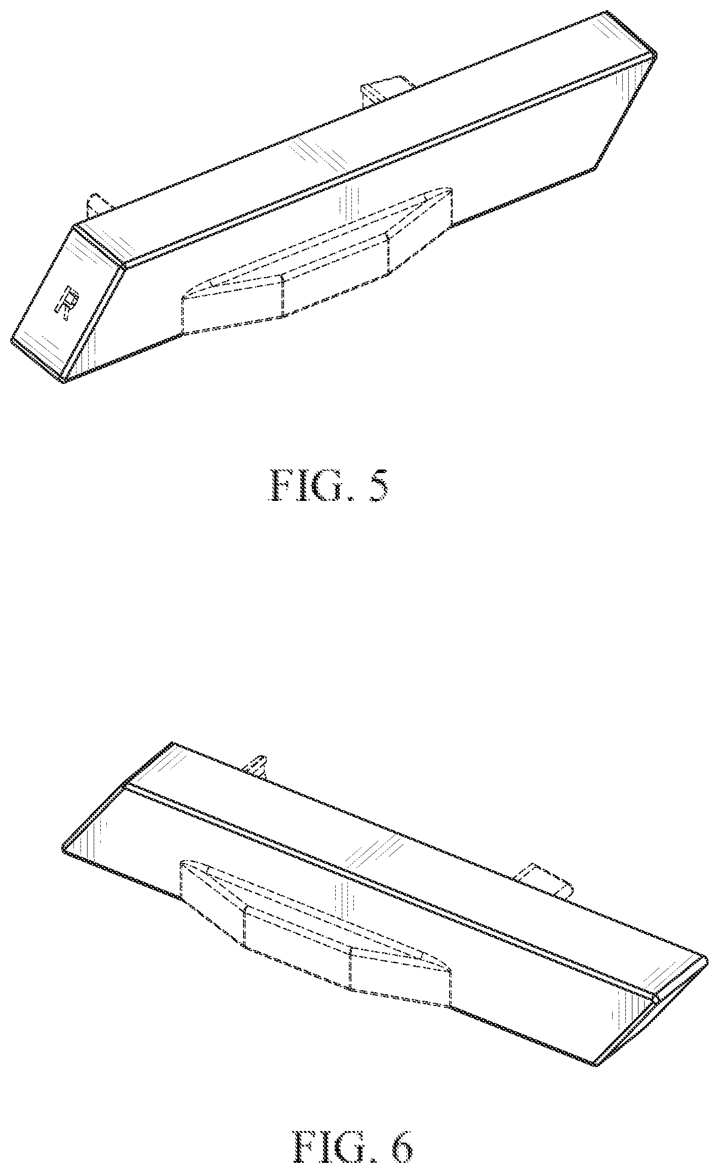 Patent USD1076661 Figure 3 – Rail end cap set