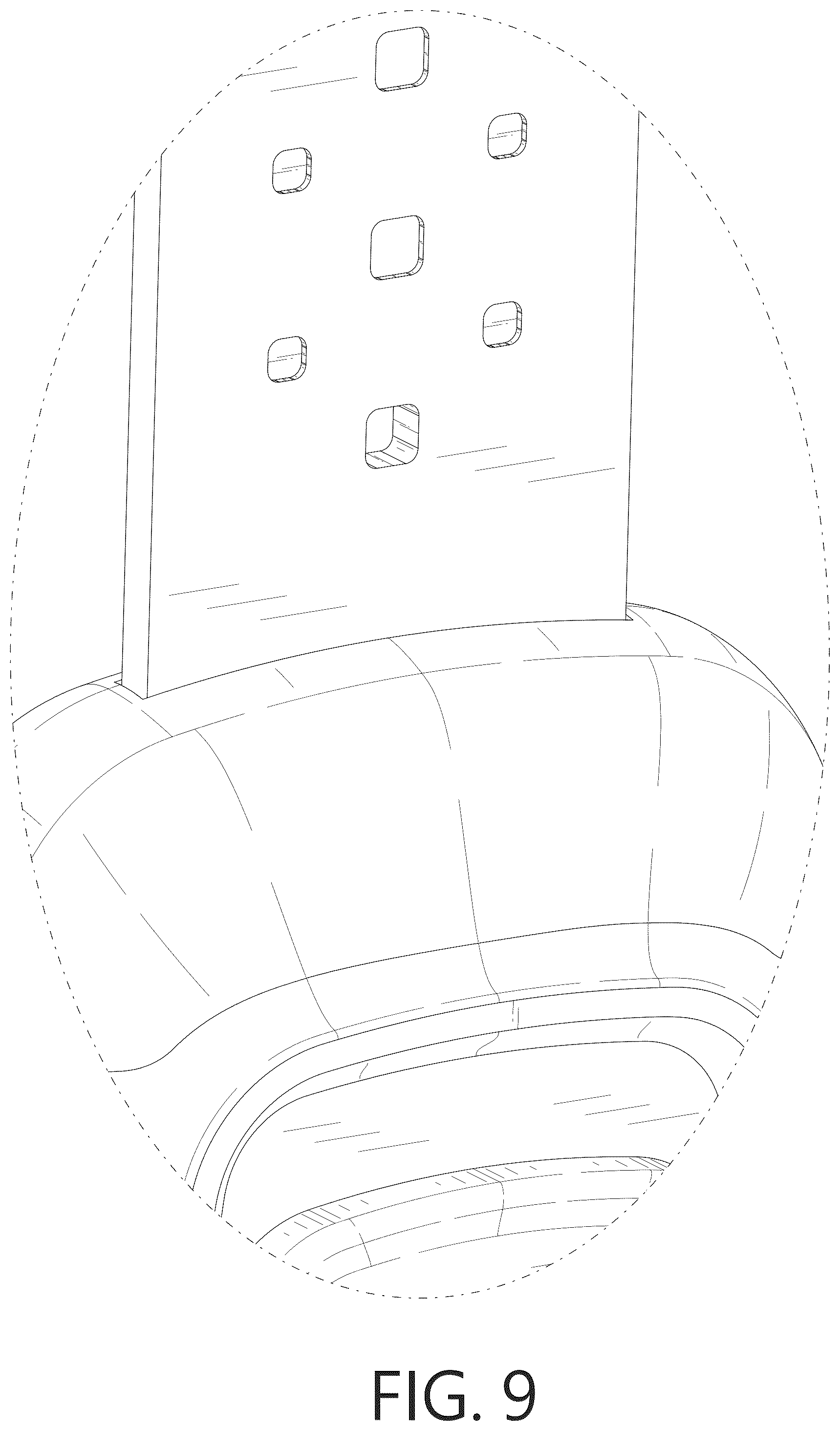 Patent USD1076663 Figure 9 – Furniture anchor