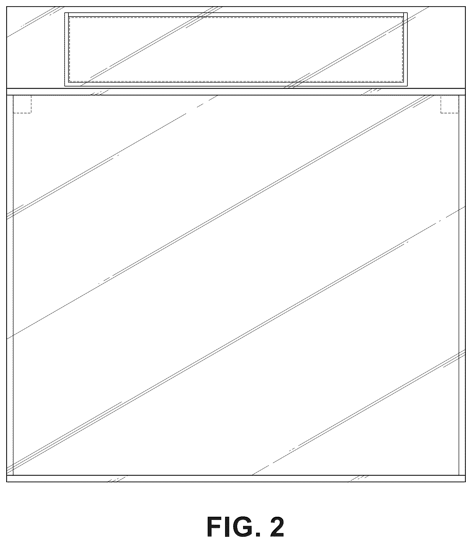 Patent USD1076664 Figure 2 – Double high top shoe case