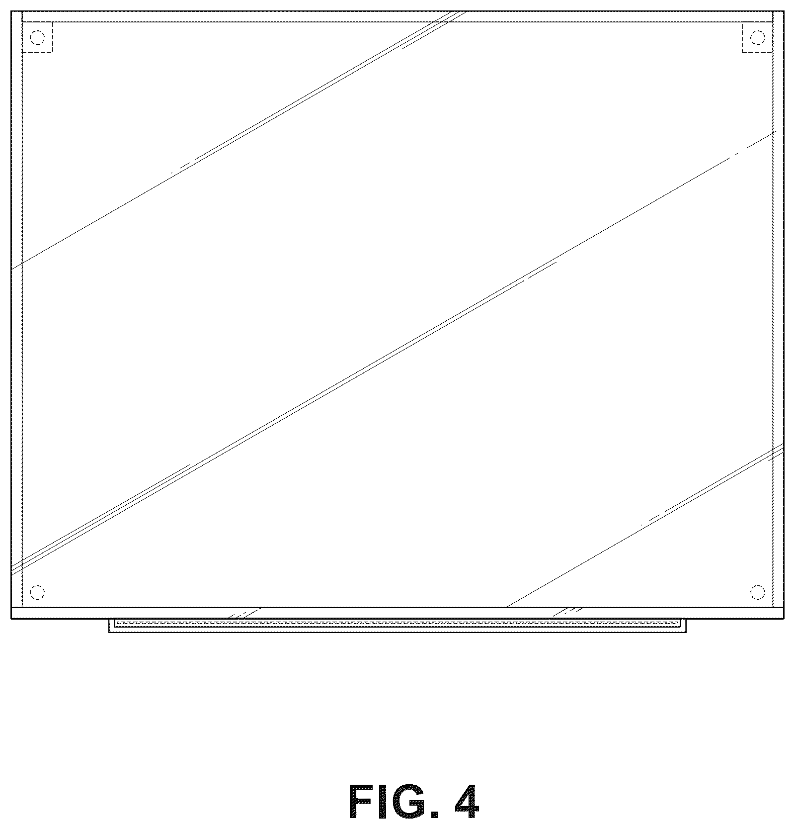 Patent USD1076664 Figure 4 – Double high top shoe case