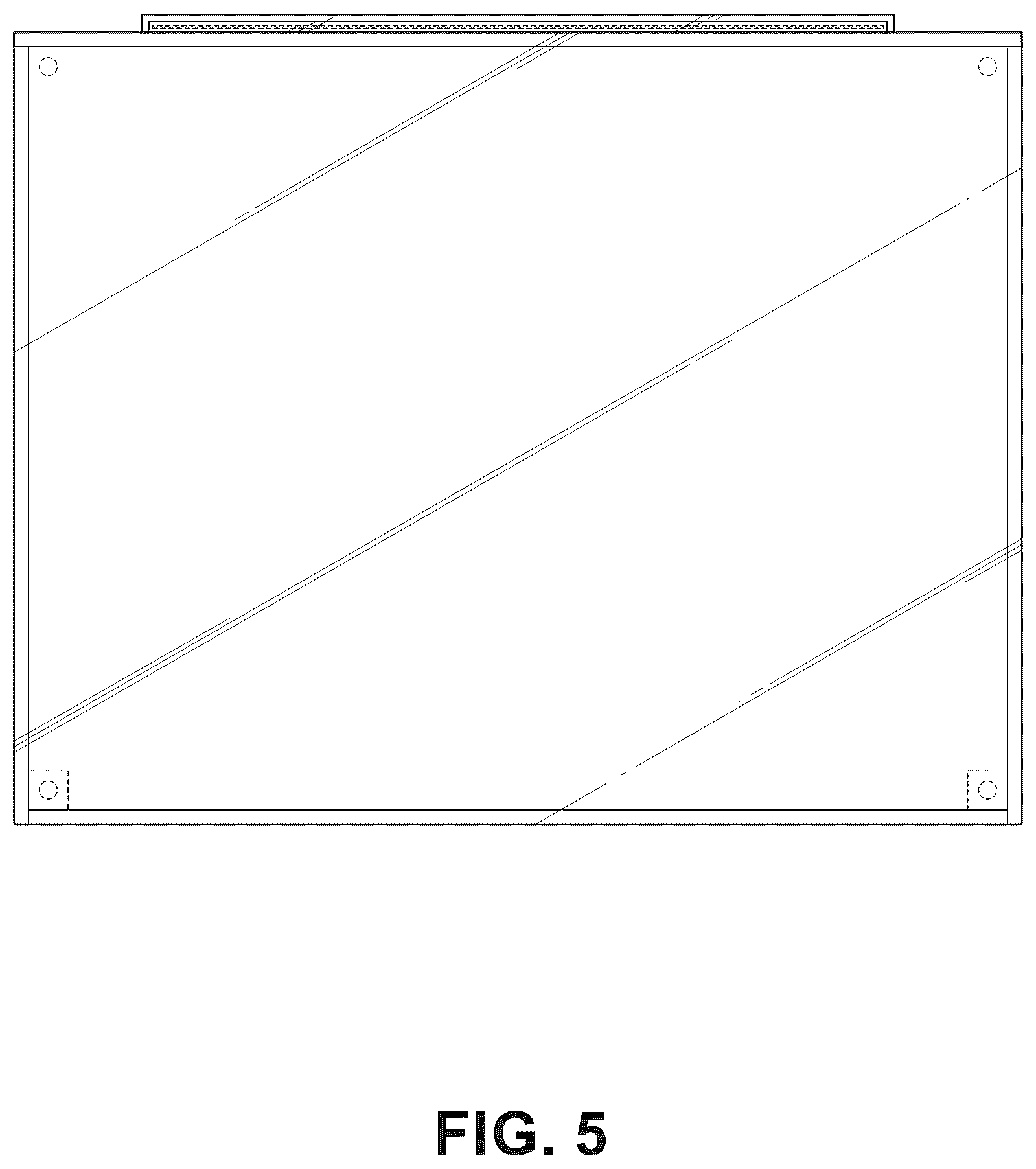 Patent USD1076664 Figure 5 – Double high top shoe case