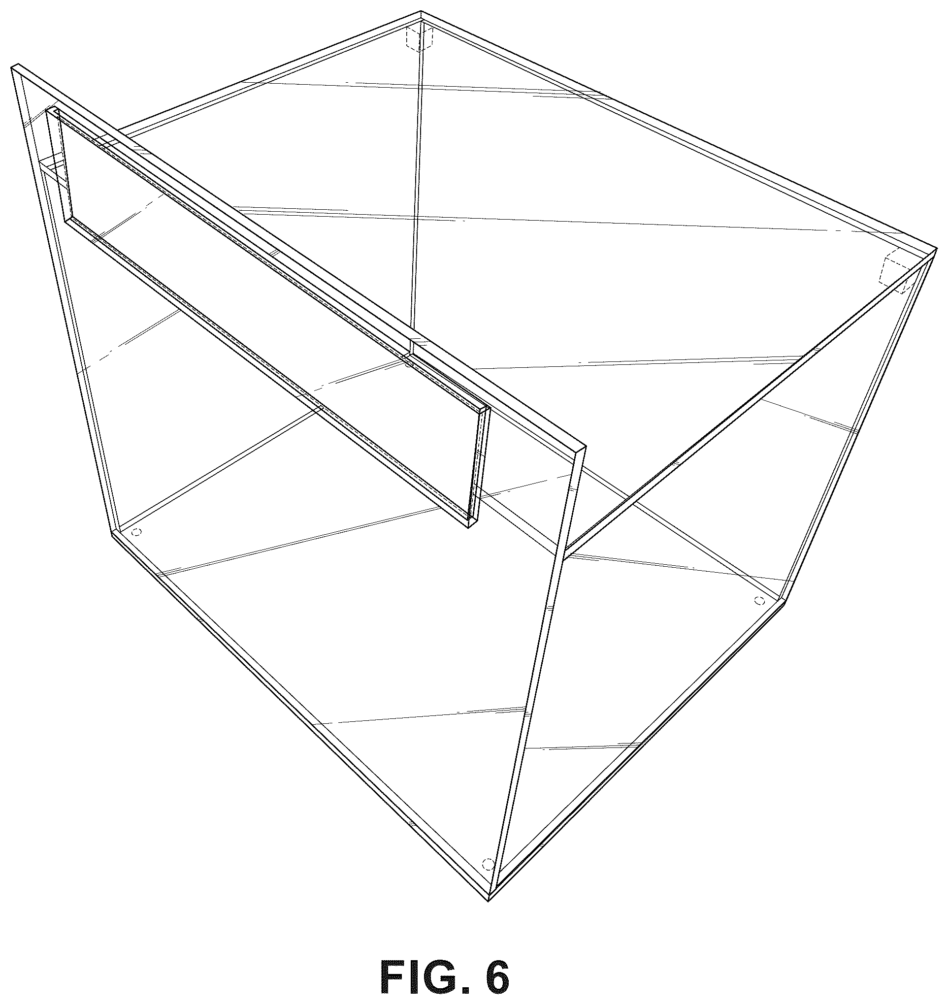 Patent USD1076664 Figure 6 – Double high top shoe case