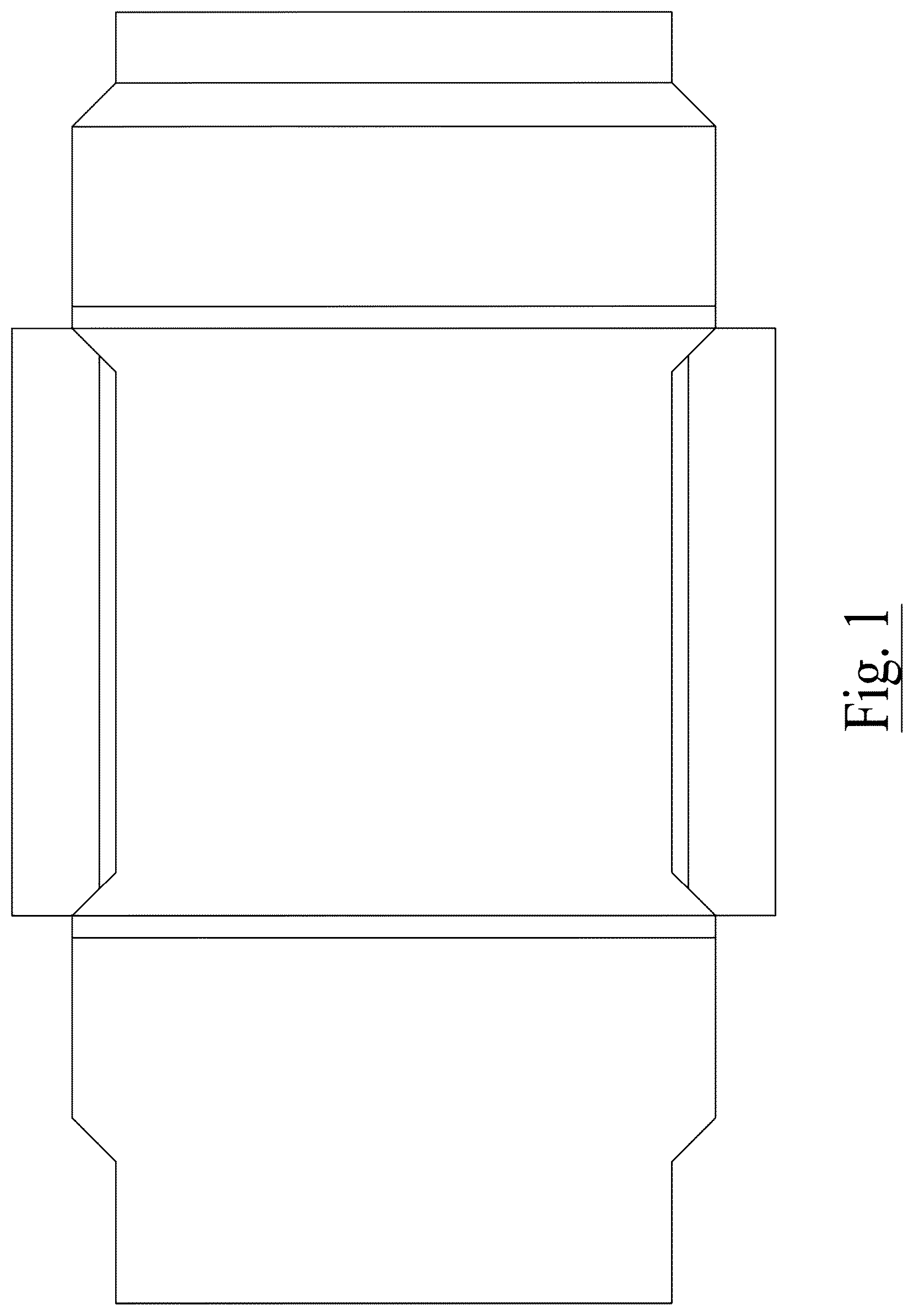 Patent USD1076667 Figure 1 – Packaging box
