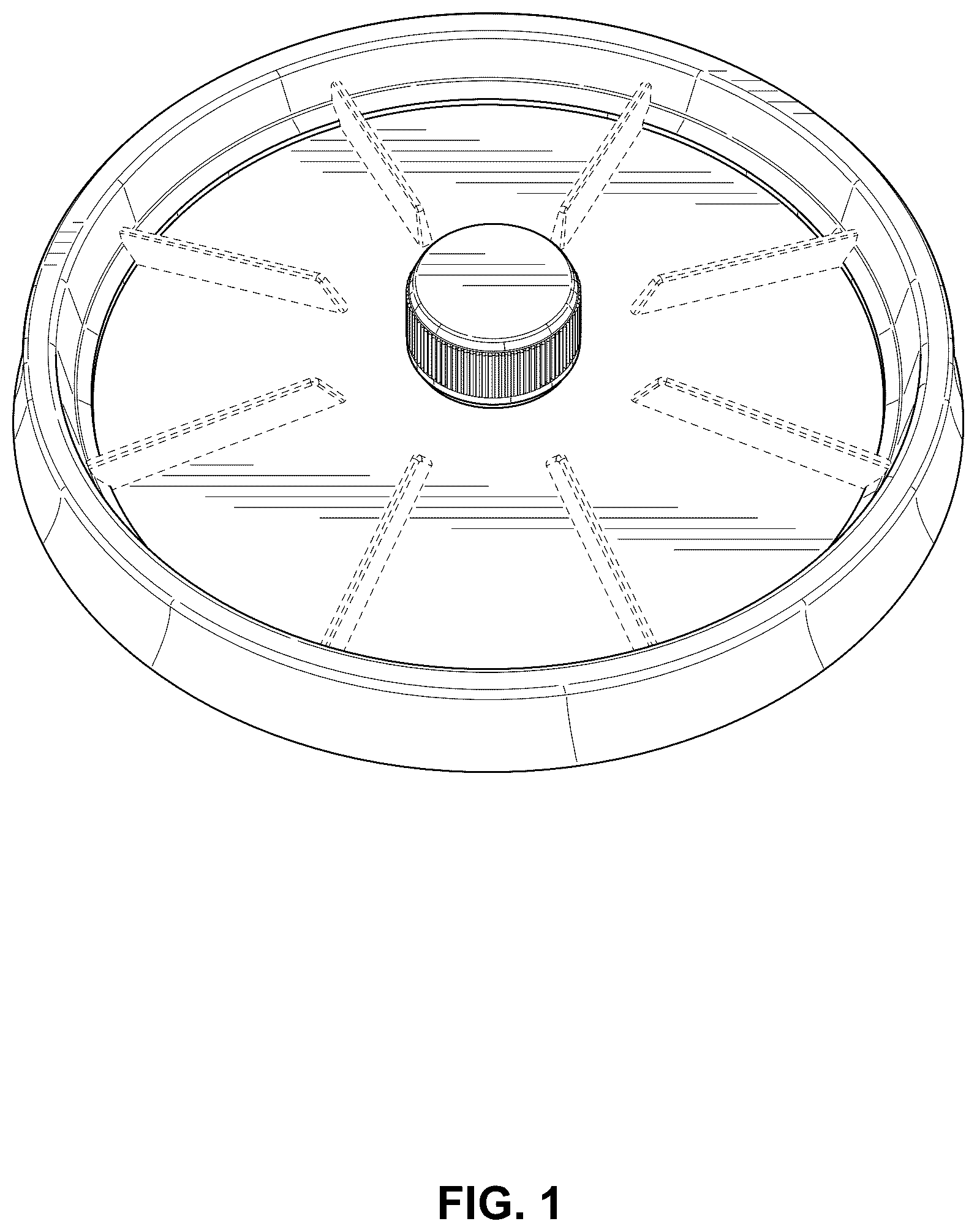 Patent USD1076669 Figure 1 – Lid