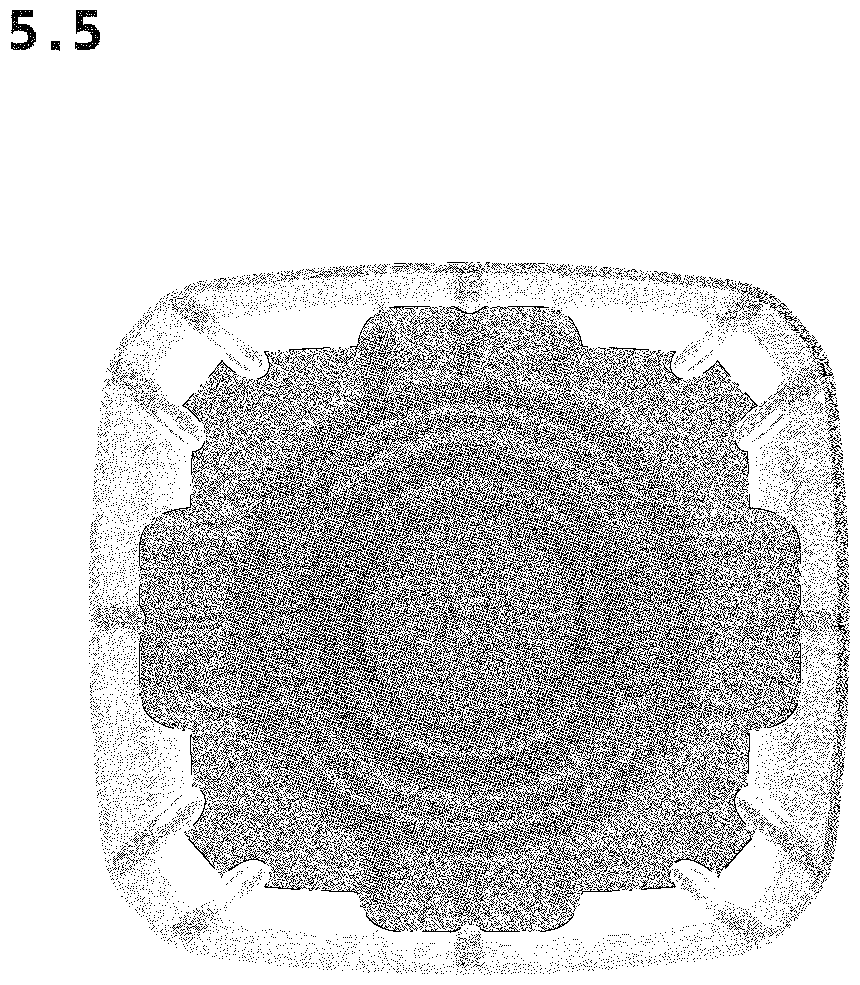 Patent USD1076672 Figure 5 – Canister