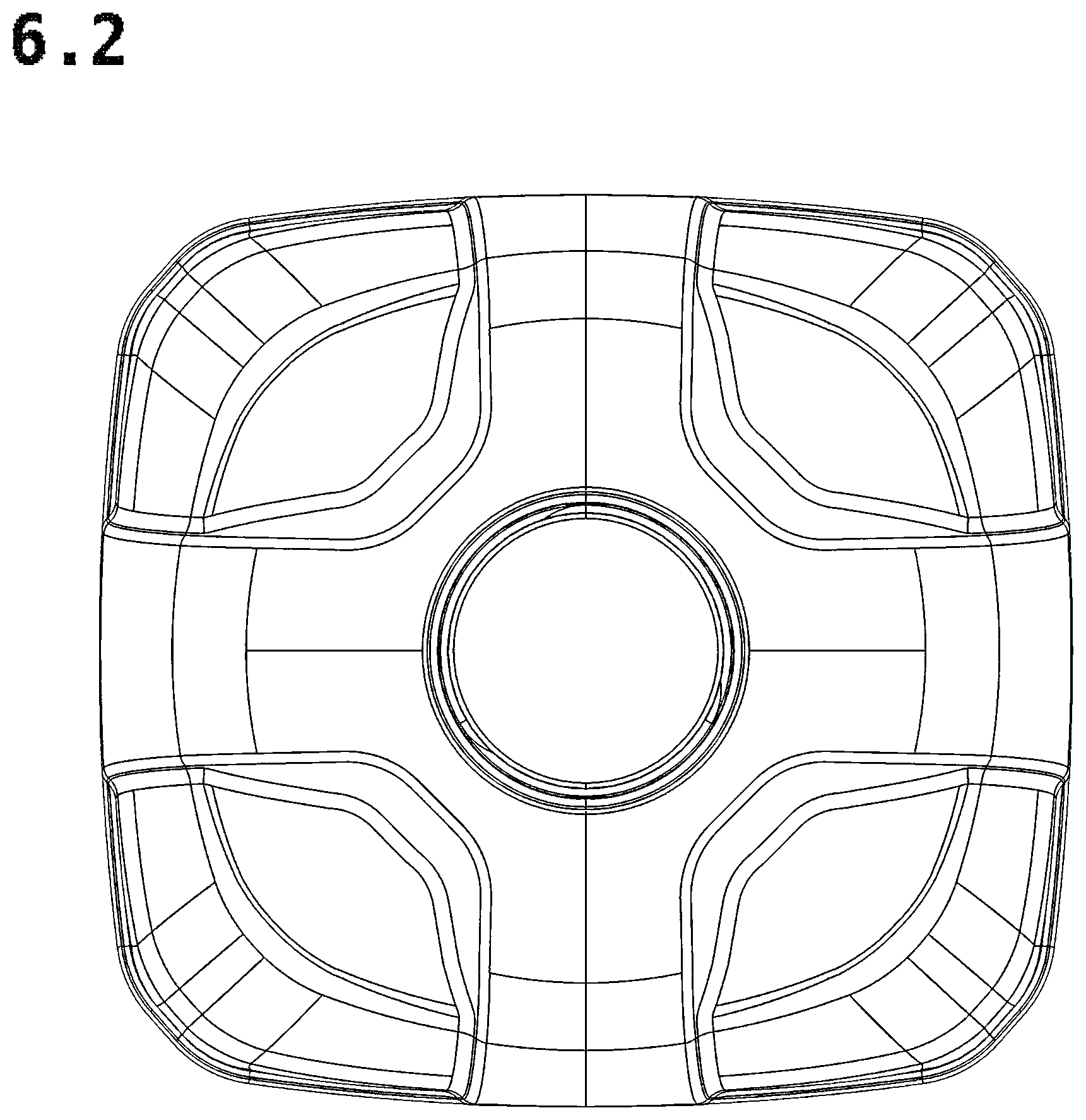 Patent USD1076672 Figure 7 – Canister