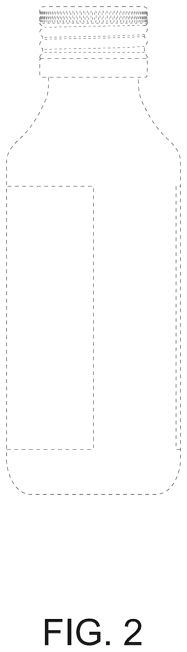 Patent USD1076675 Figure 2 – Packing container