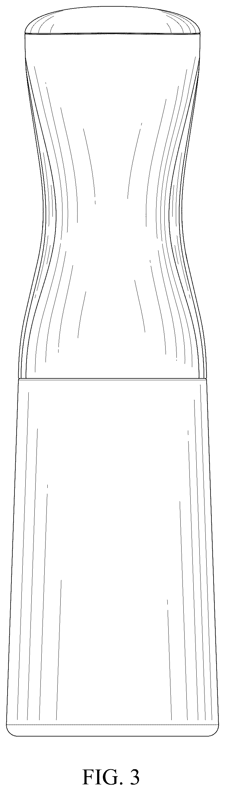 Patent USD1076678 Figure 3 – Spray bottle