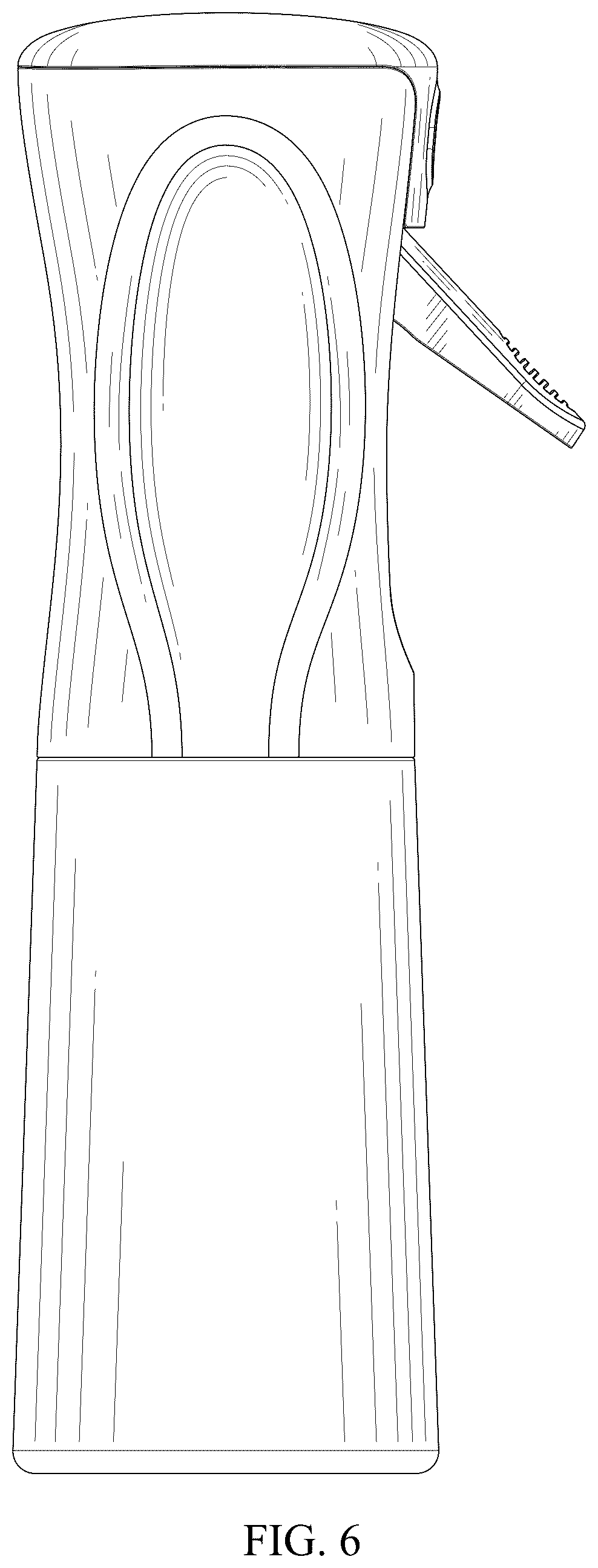 Patent USD1076678 Figure 6 – Spray bottle