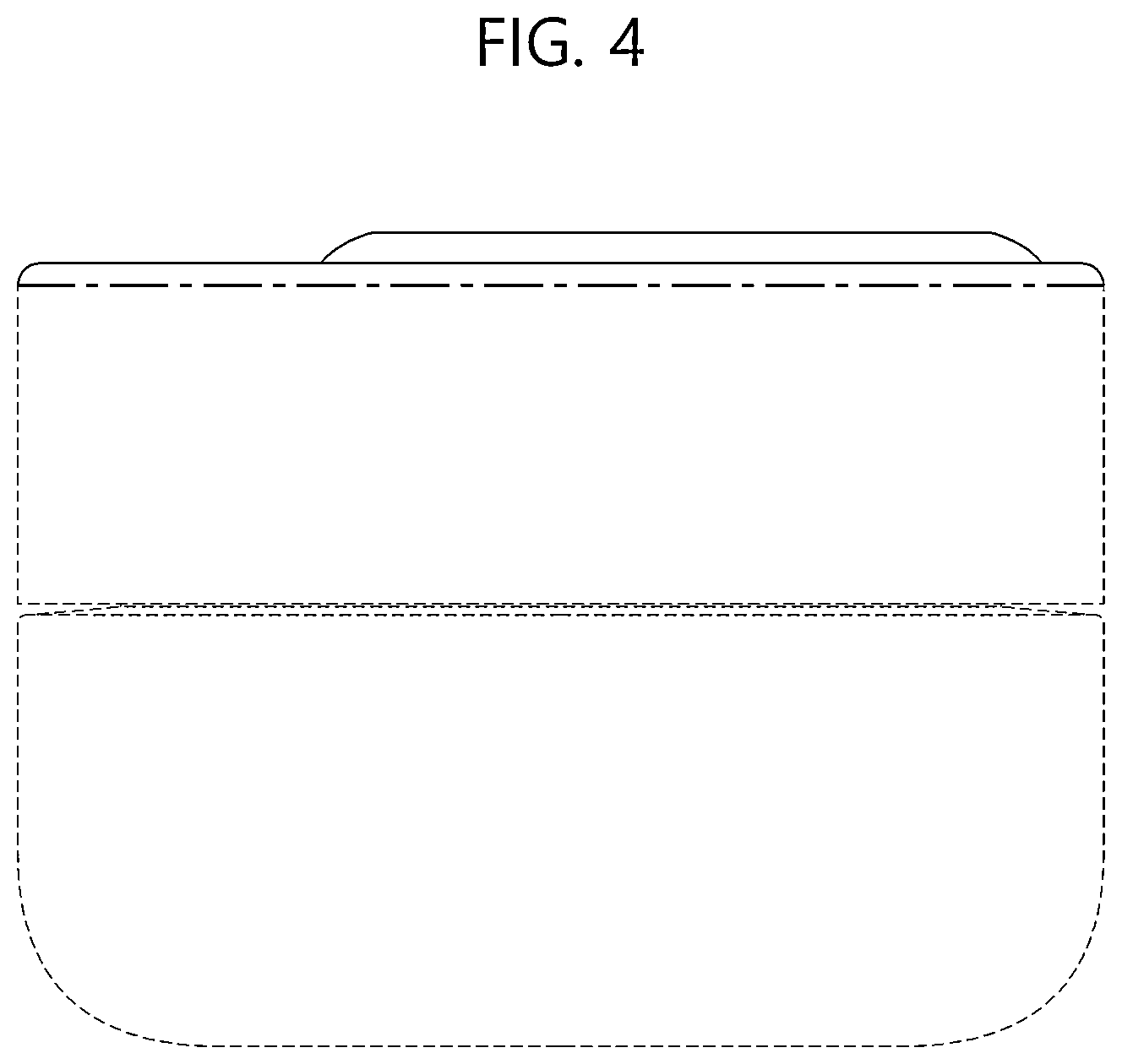 Patent USD1076679 Figure 4 – Cosmetic container