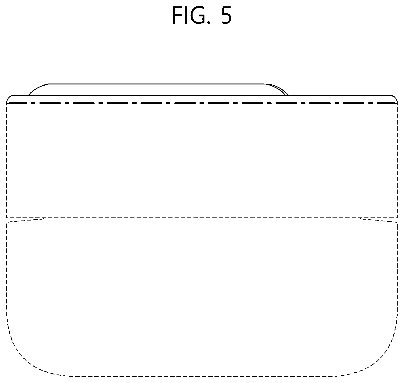 Patent USD1076679 Figure 5 – Cosmetic container