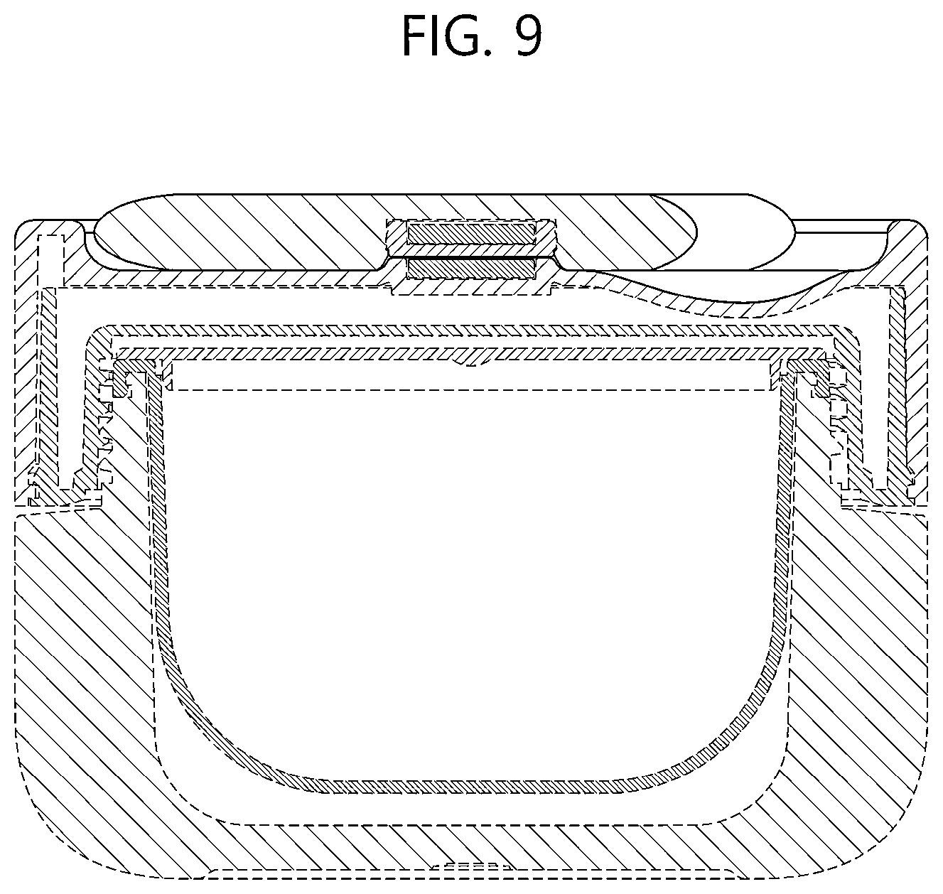 Patent USD1076679 Figure 9 – Cosmetic container