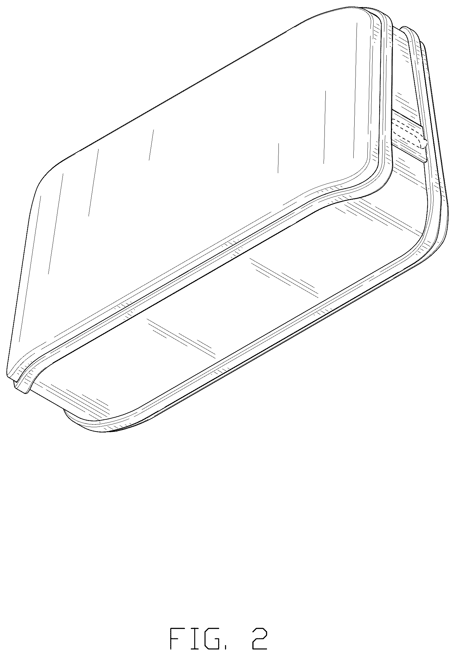 Patent USD1076681 Figure 2 – Combined time clock with charging device