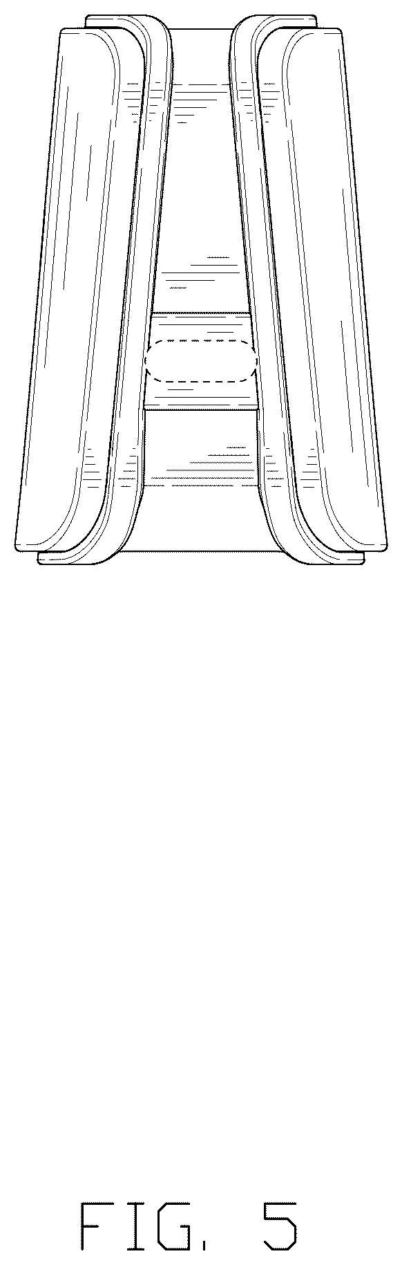 Patent USD1076681 Figure 5 – Combined time clock with charging device
