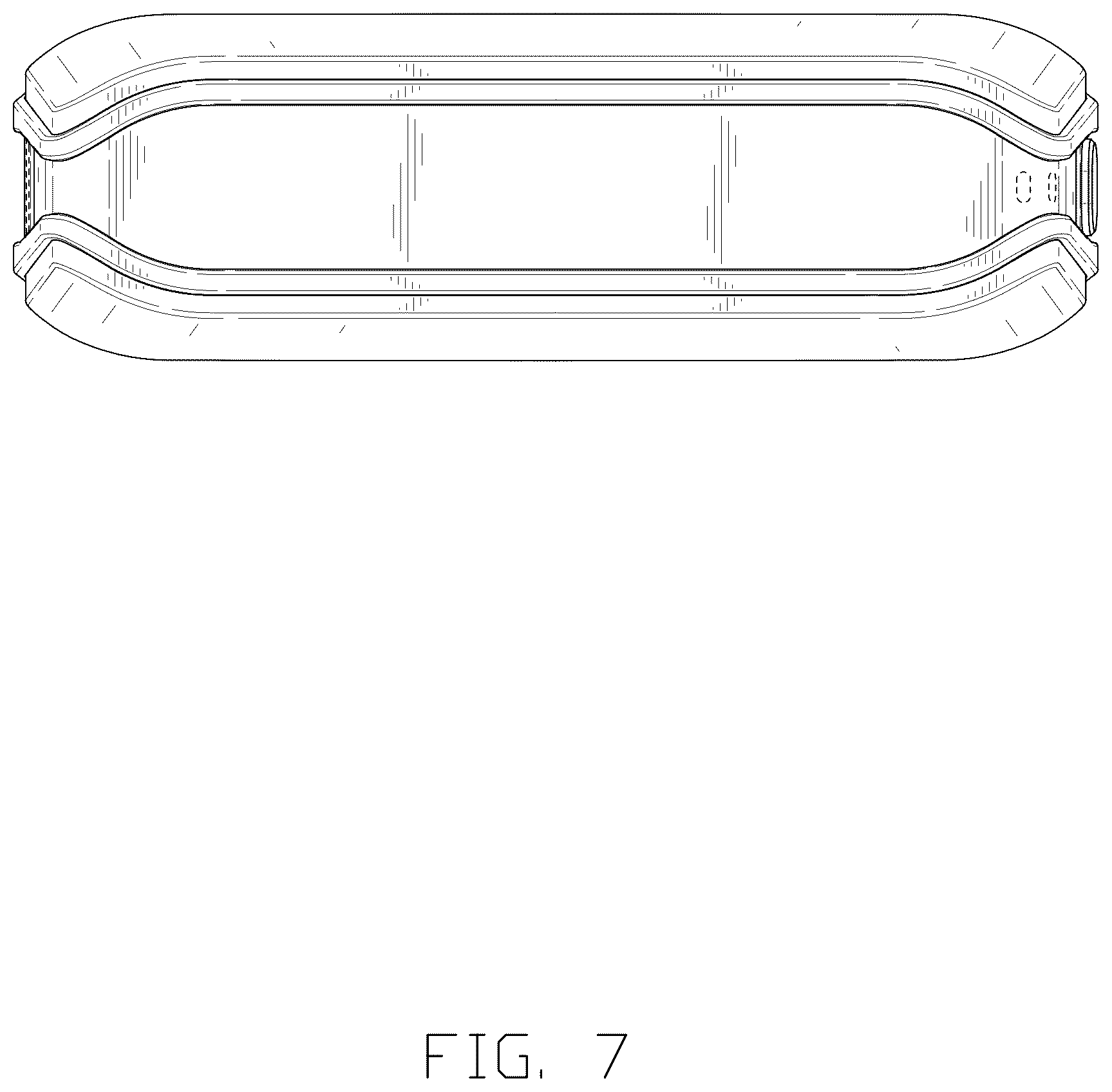 Patent USD1076681 Figure 7 – Combined time clock with charging device