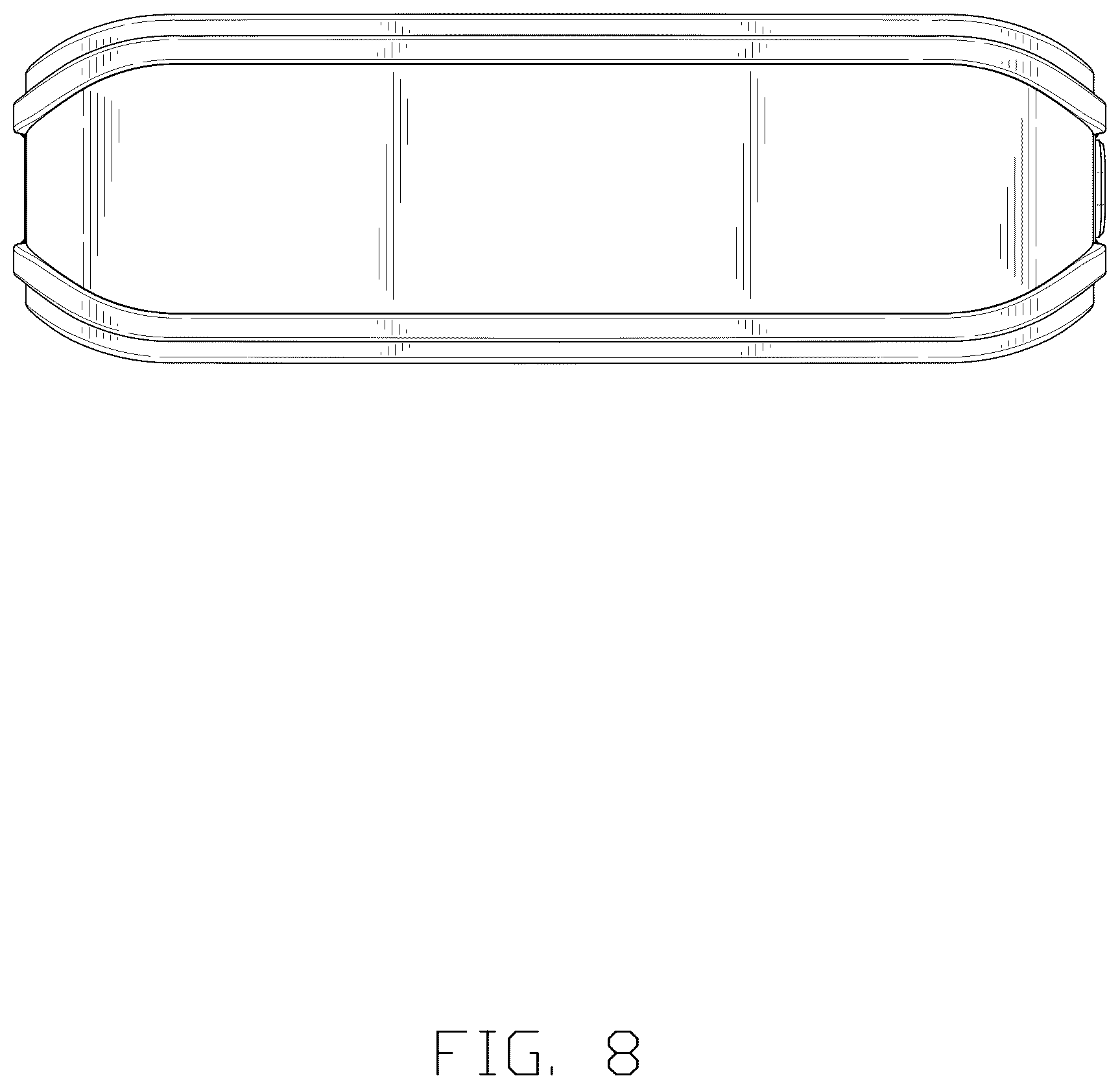 Patent USD1076681 Figure 8 – Combined time clock with charging device