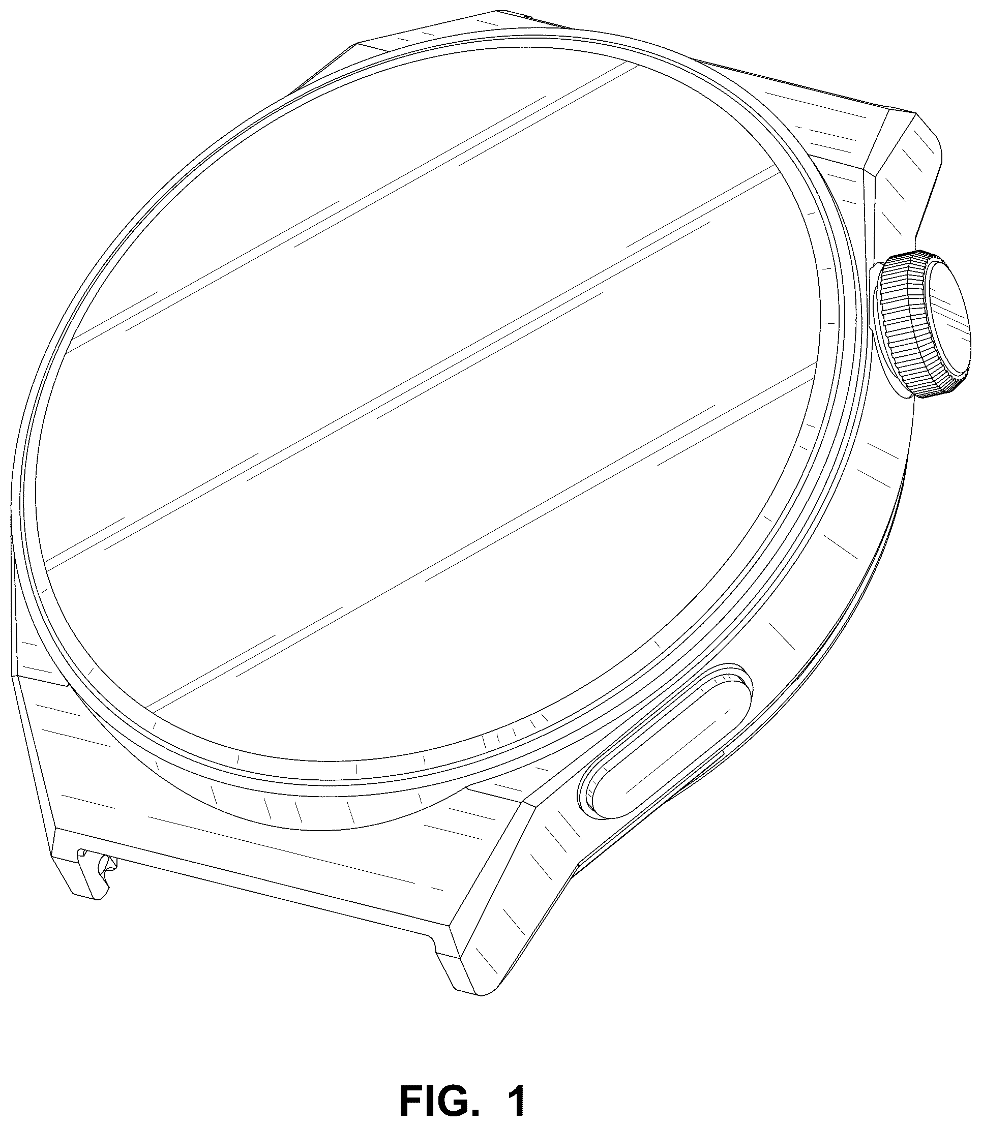Patent USD1076682 Figure 1 – Watch