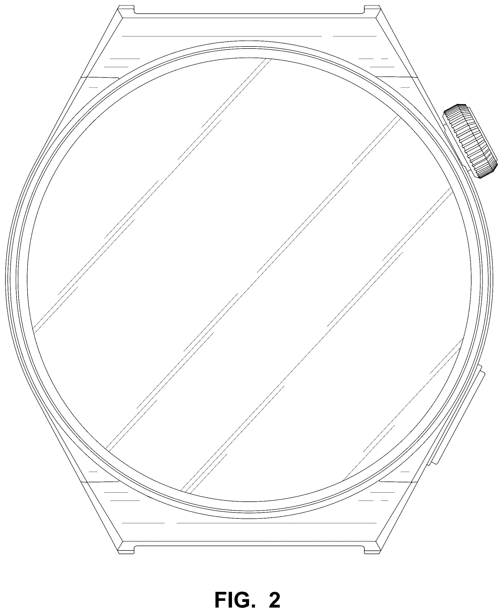 Patent USD1076682 Figure 2 – Watch