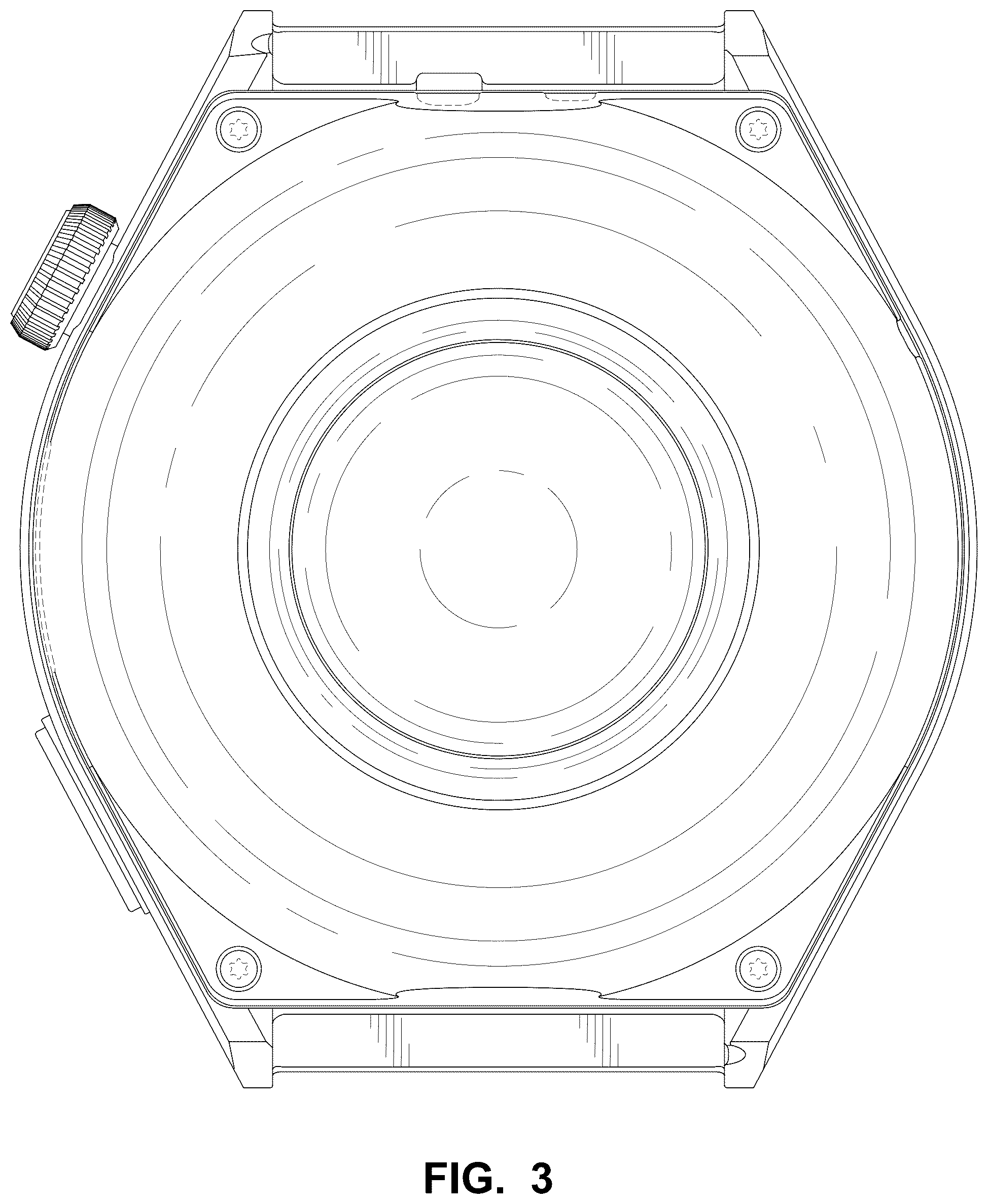Patent USD1076682 Figure 3 – Watch