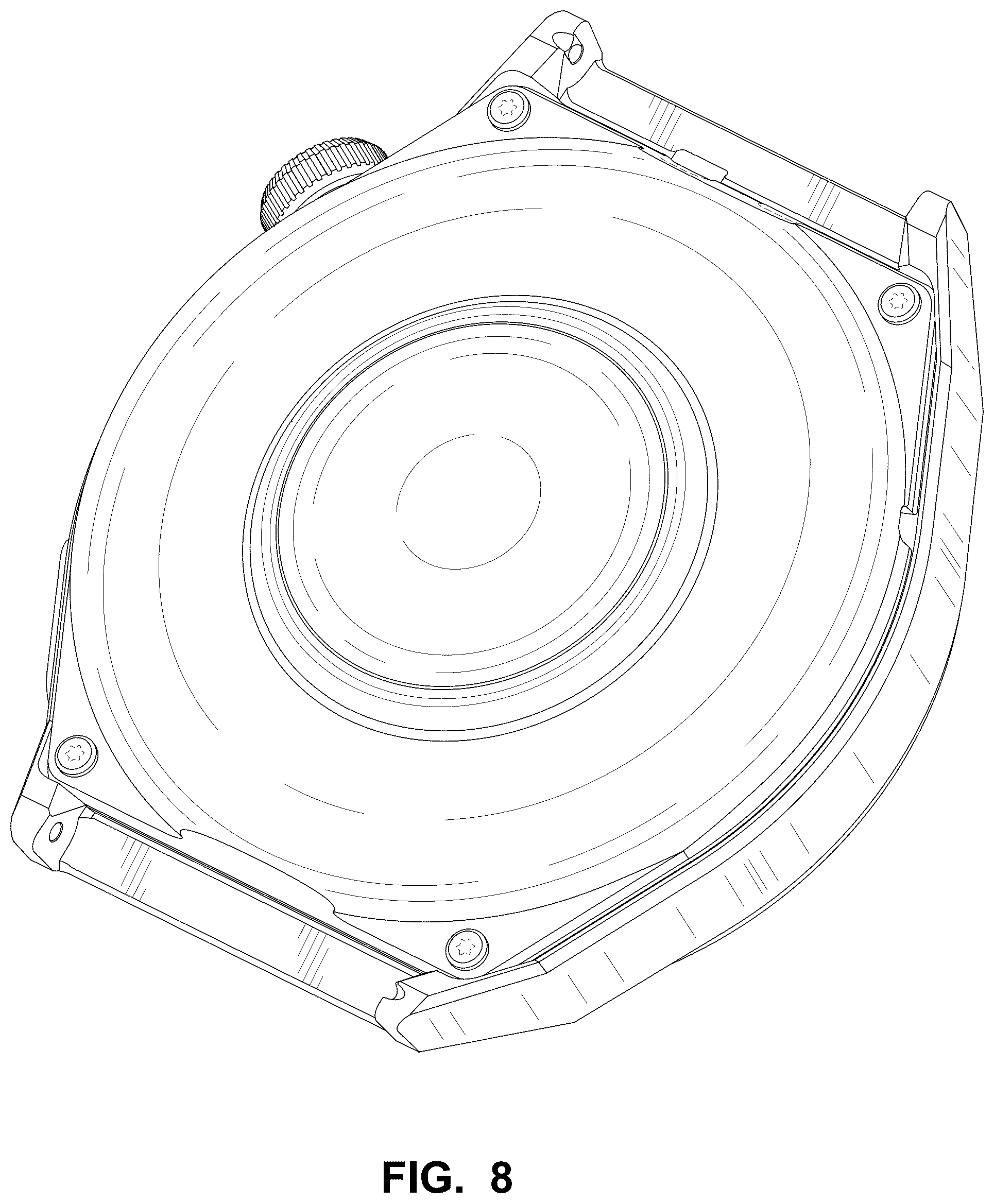 Patent USD1076682 Figure 6 – Watch