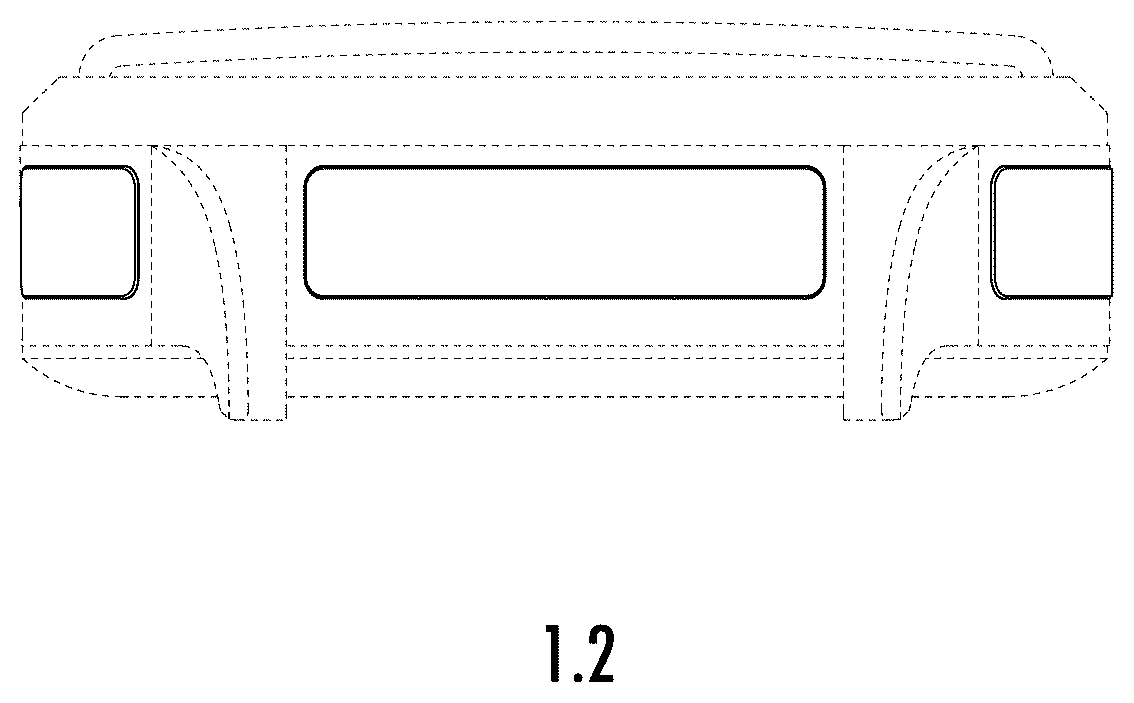Patent USD1076684 Figure 2 – Watch case