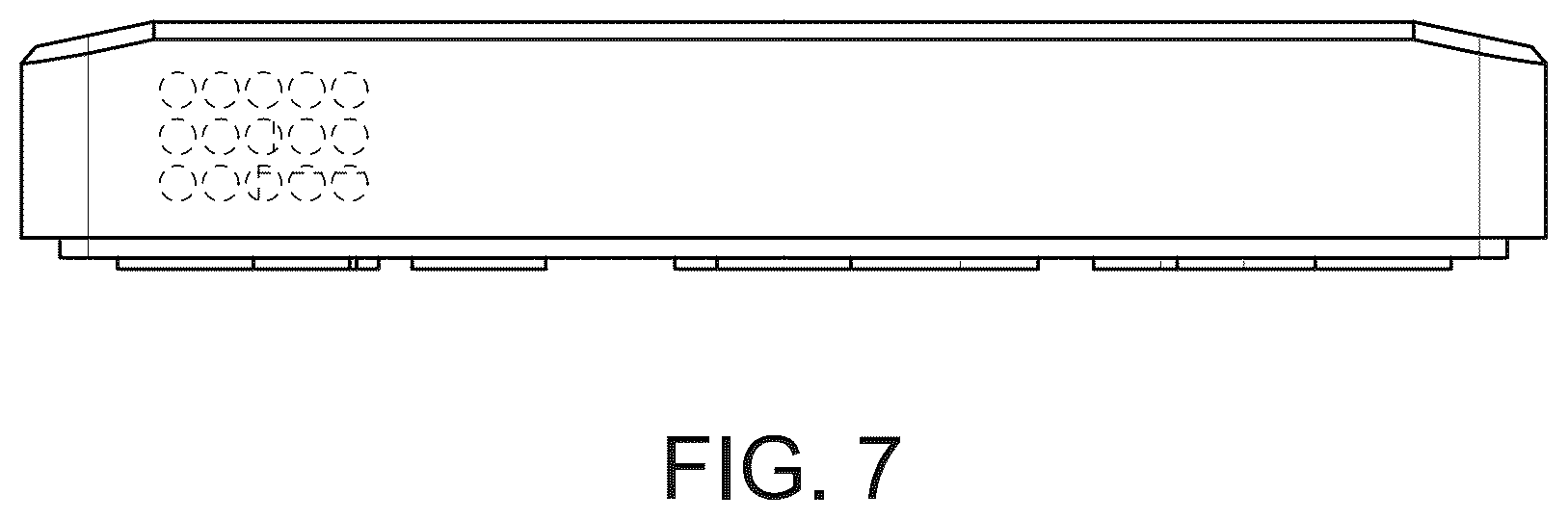 Patent USD1076686 Figure 7 – Room sensor