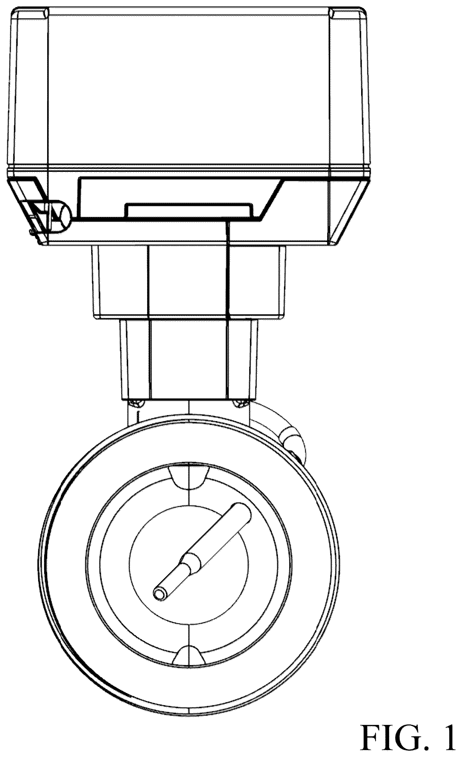 Patent USD1076689 — Controller and flow sensor — Figure 1